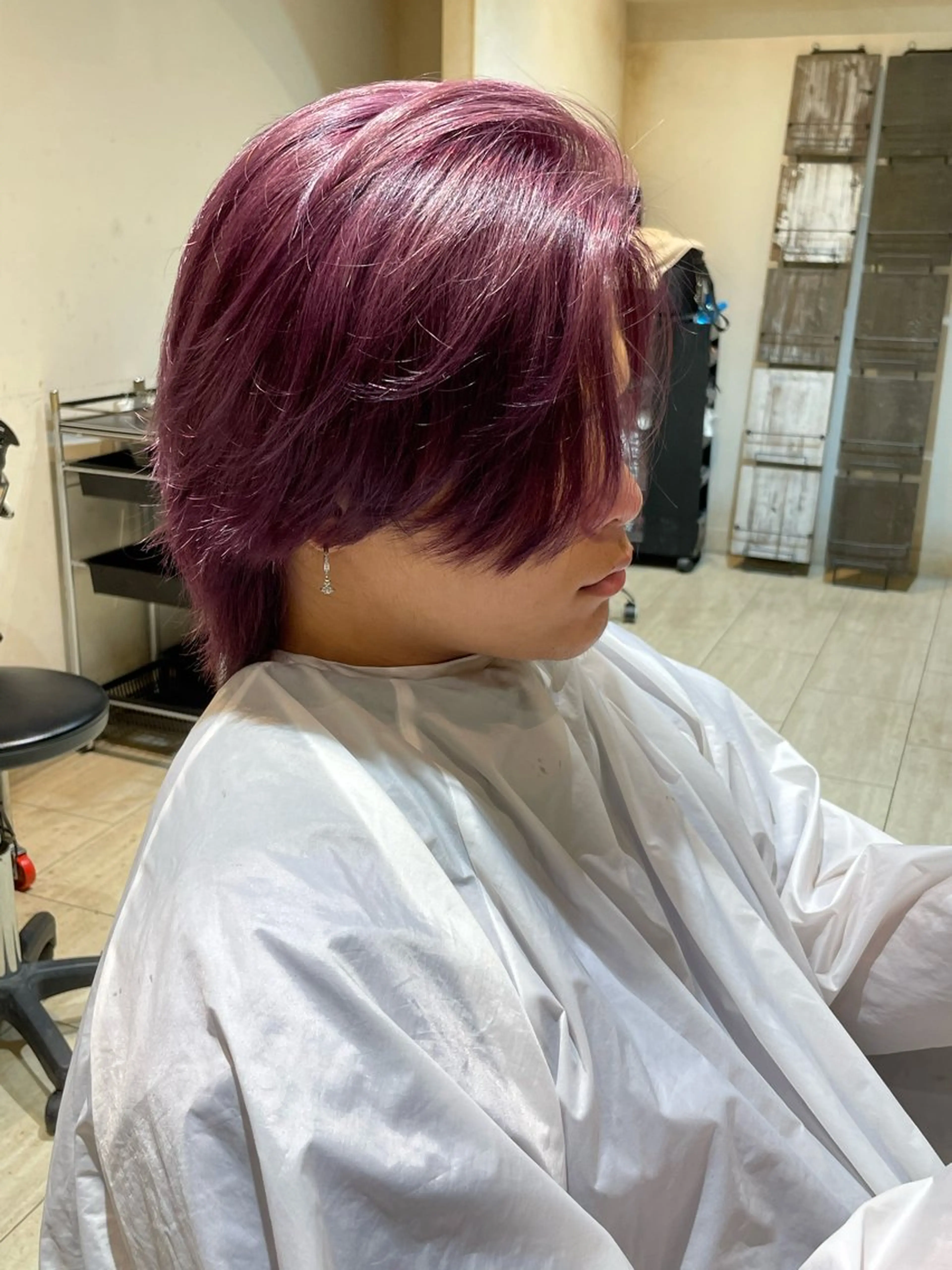 カラー メンズ アレクサンドルオブカラーズ金沢所属・喜多 伯斗のヘアスタイル