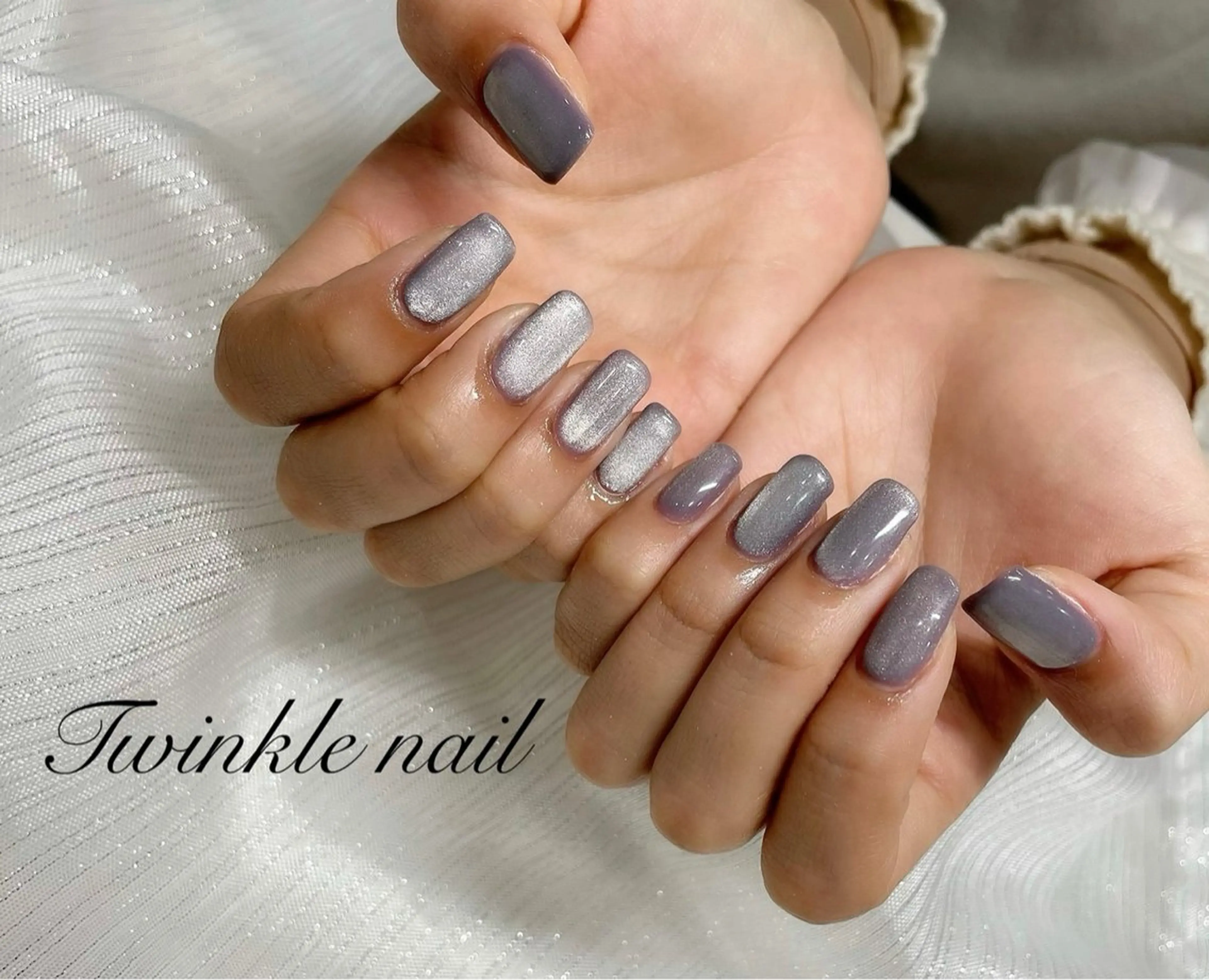 ネイル マグネットネイル Twinklenail所属・.ume. nailのネイルデザイン