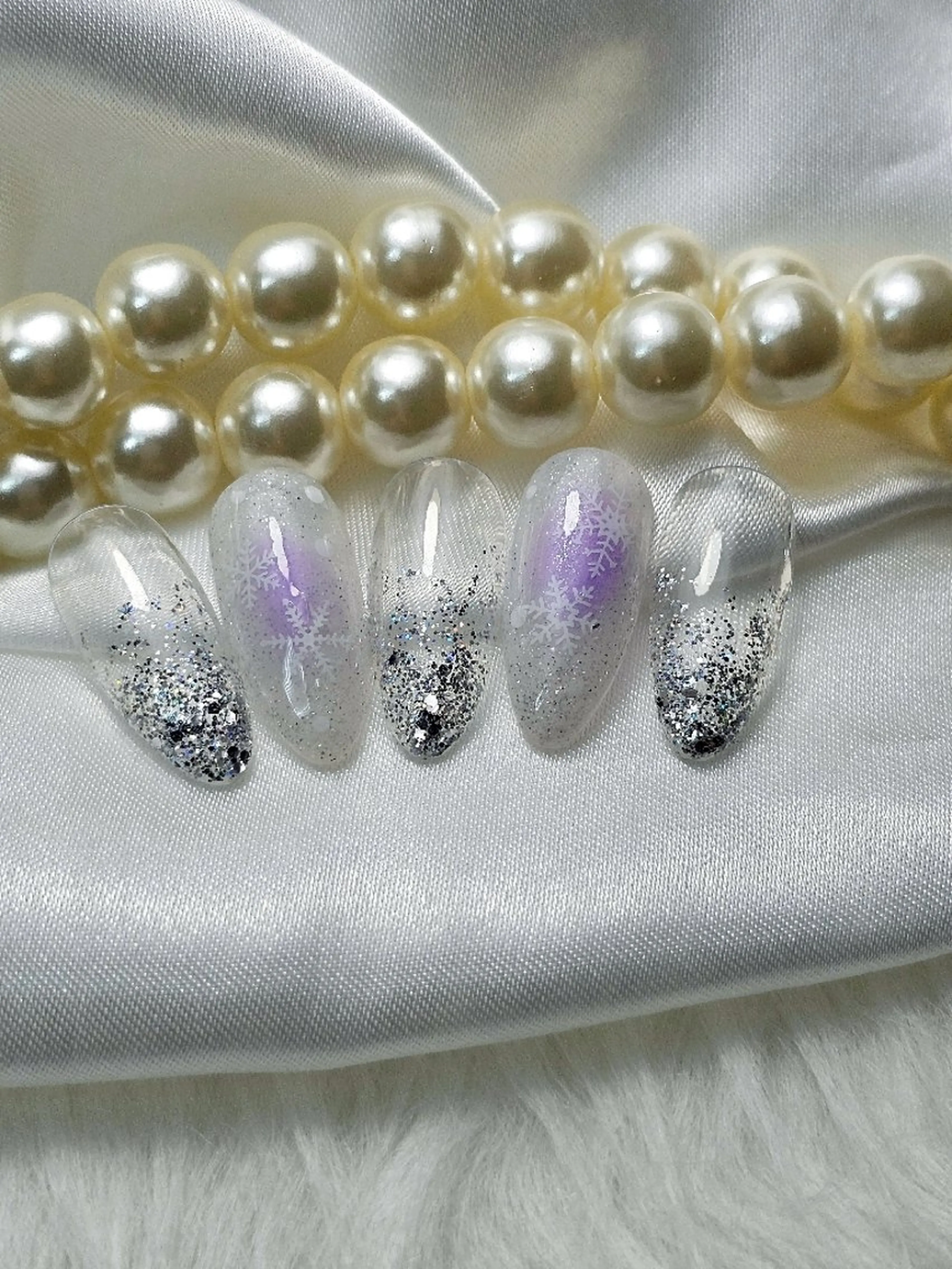 ネイル チークネイル Ra: Nail所属・Ra: nail    西新 韓国ネイルのネイルデザイン