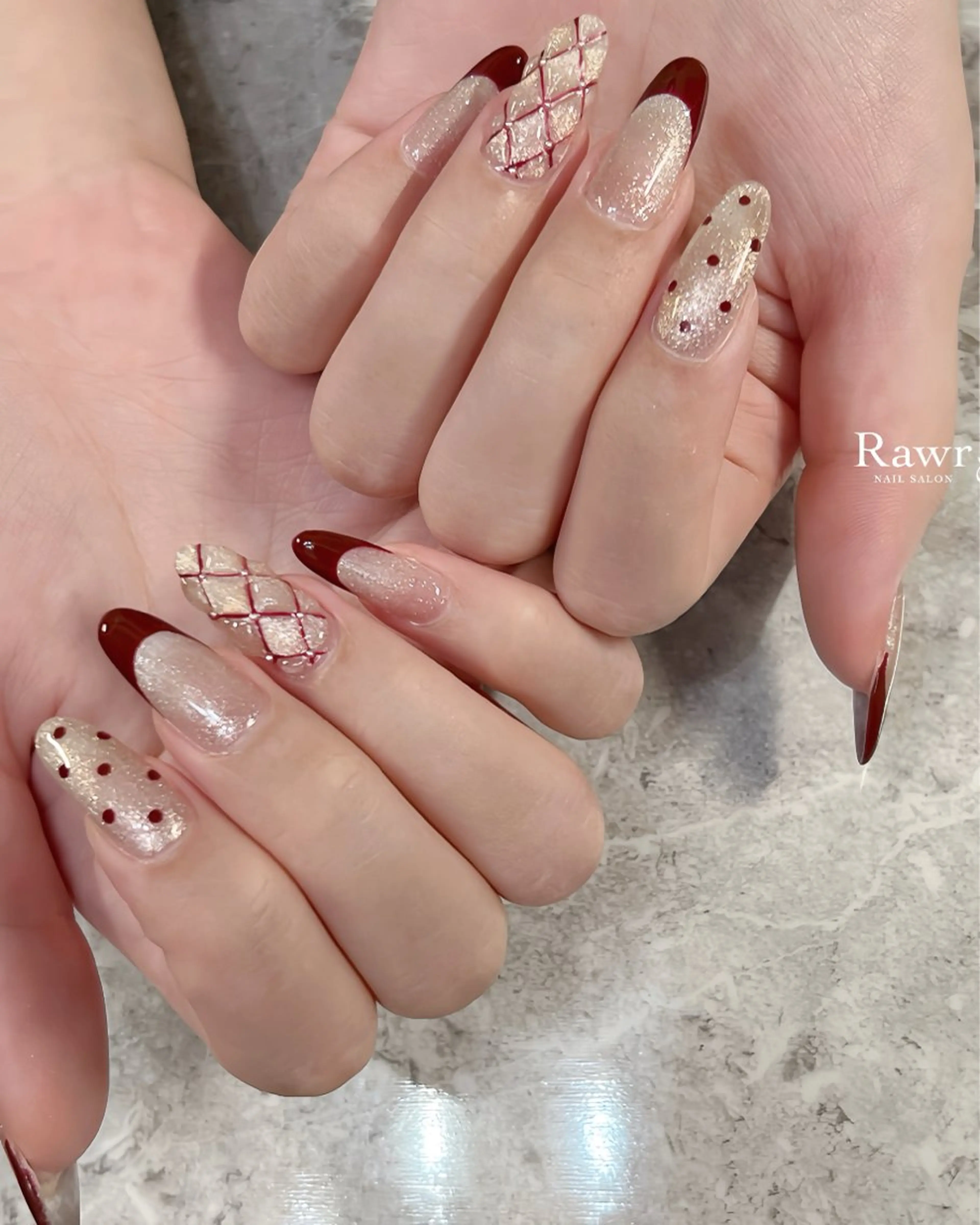 ネイル ハンドネイル Rawr / saoriのネイルデザイン