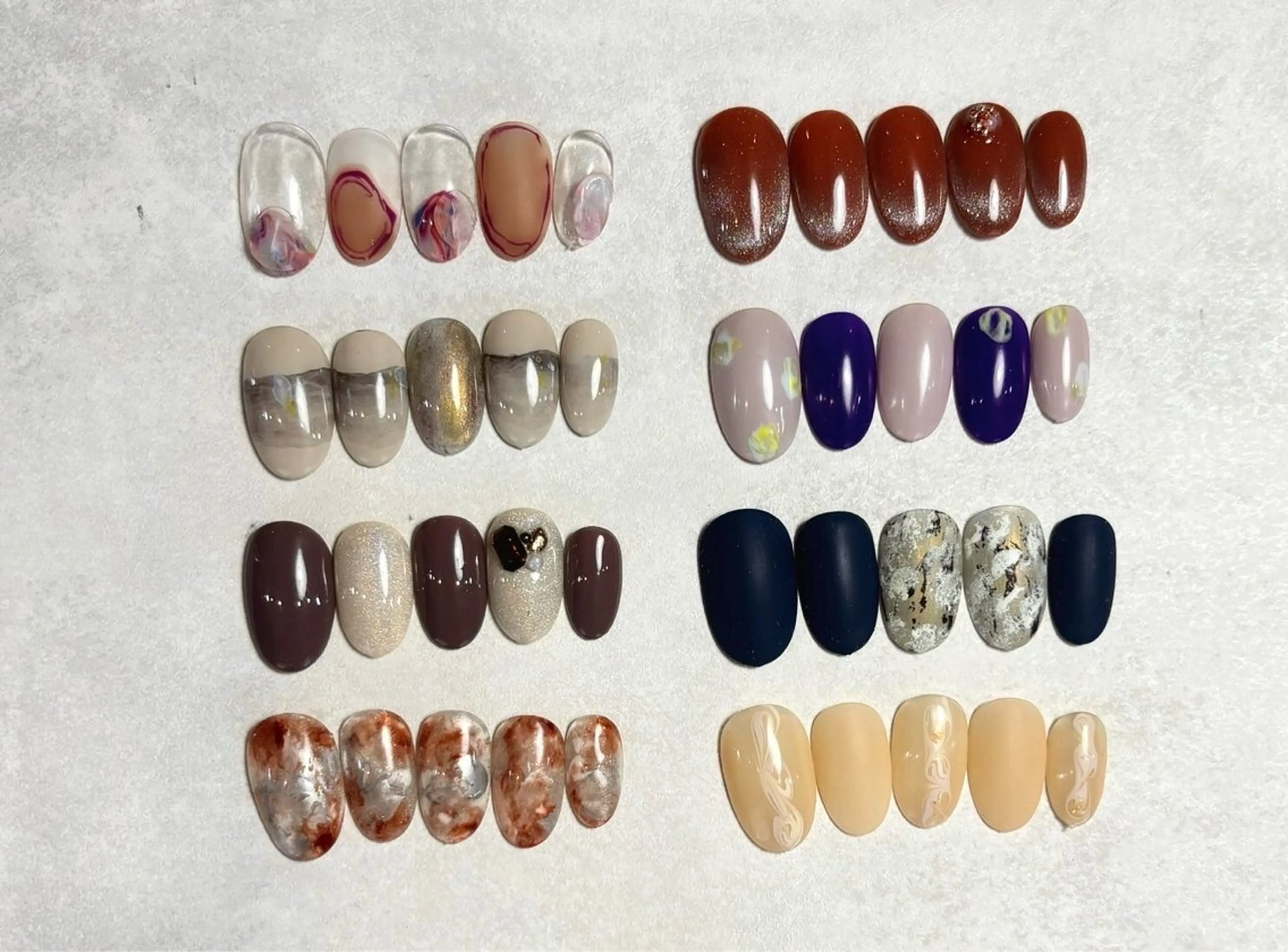 ネイル Refine ネイリスト 坂本のネイルデザイン