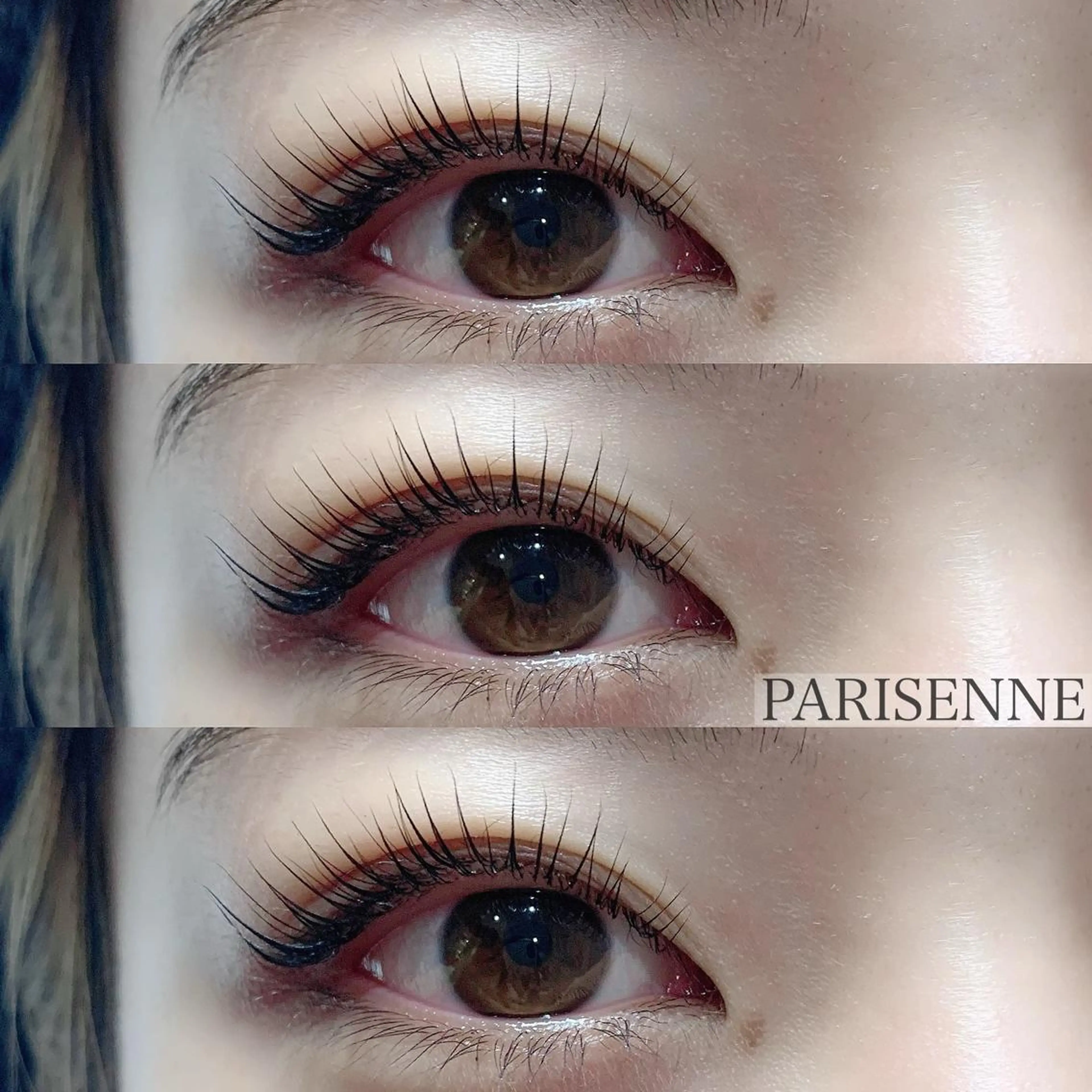 マツエク・マツパ アイブロウ パリジェンヌラッシュリフト LAUREL EYE 渋谷所属・韓国風🇰🇷 束感💗Tomoのマツエク・マツパデザイン