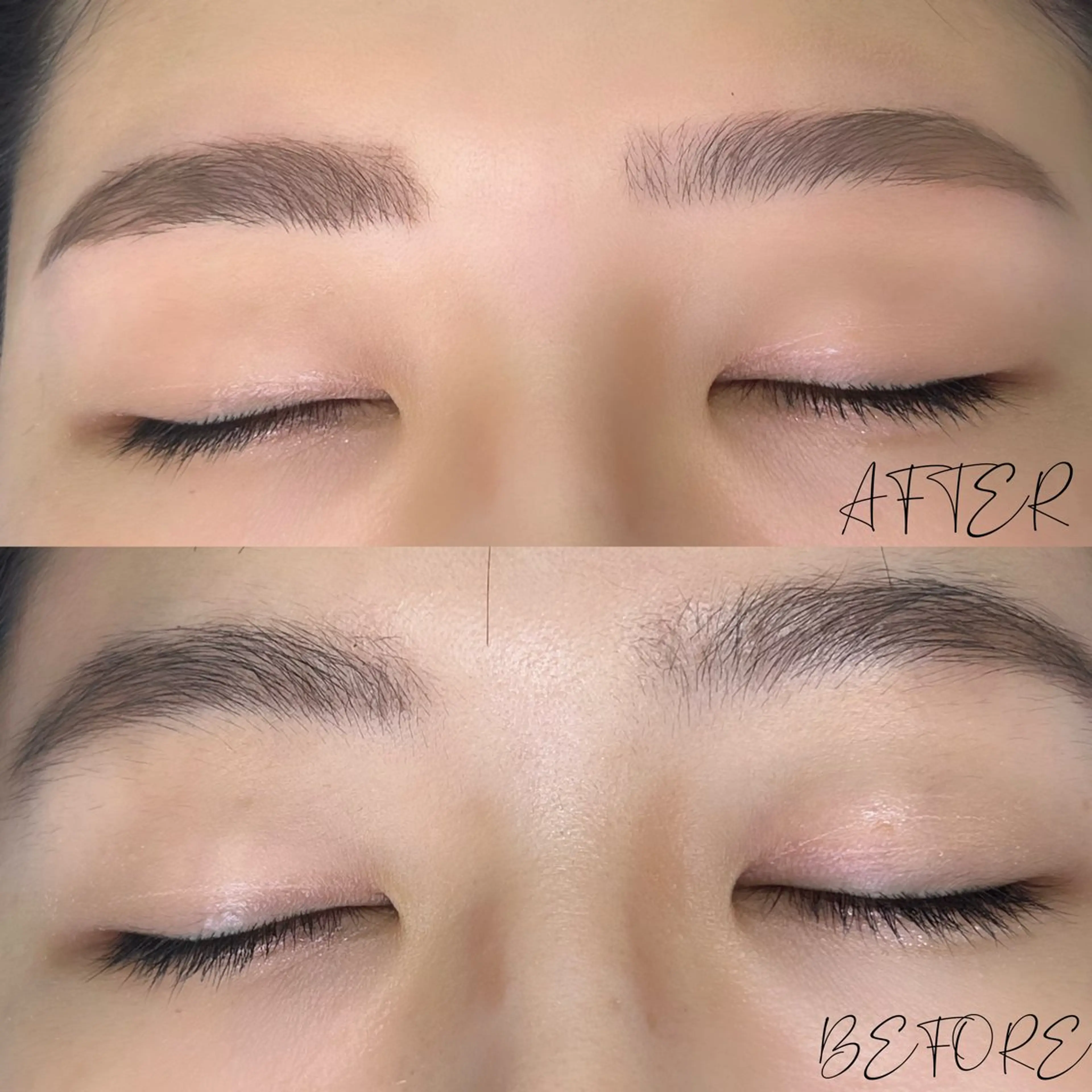 アイブロウ ハリウッドブロウリフト EYELA南森町 帆乃佳✌︎¨̮のマツエク・マツパデザイン