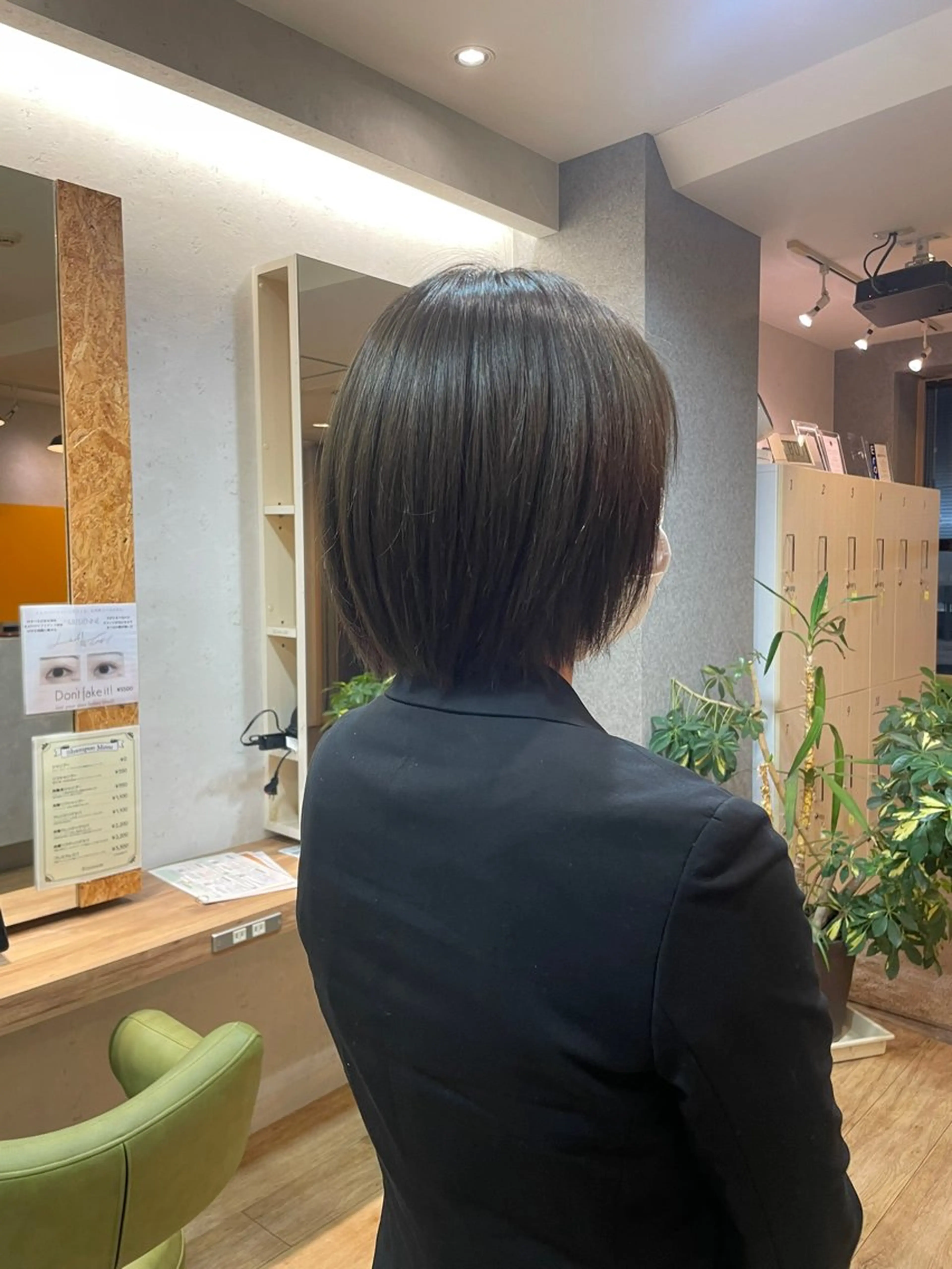 ショート カラー ブリーチ ブリーチなしカラー オリーブカラー 髪質改善/Bloss om🌷高橋沙衣のヘアスタイル