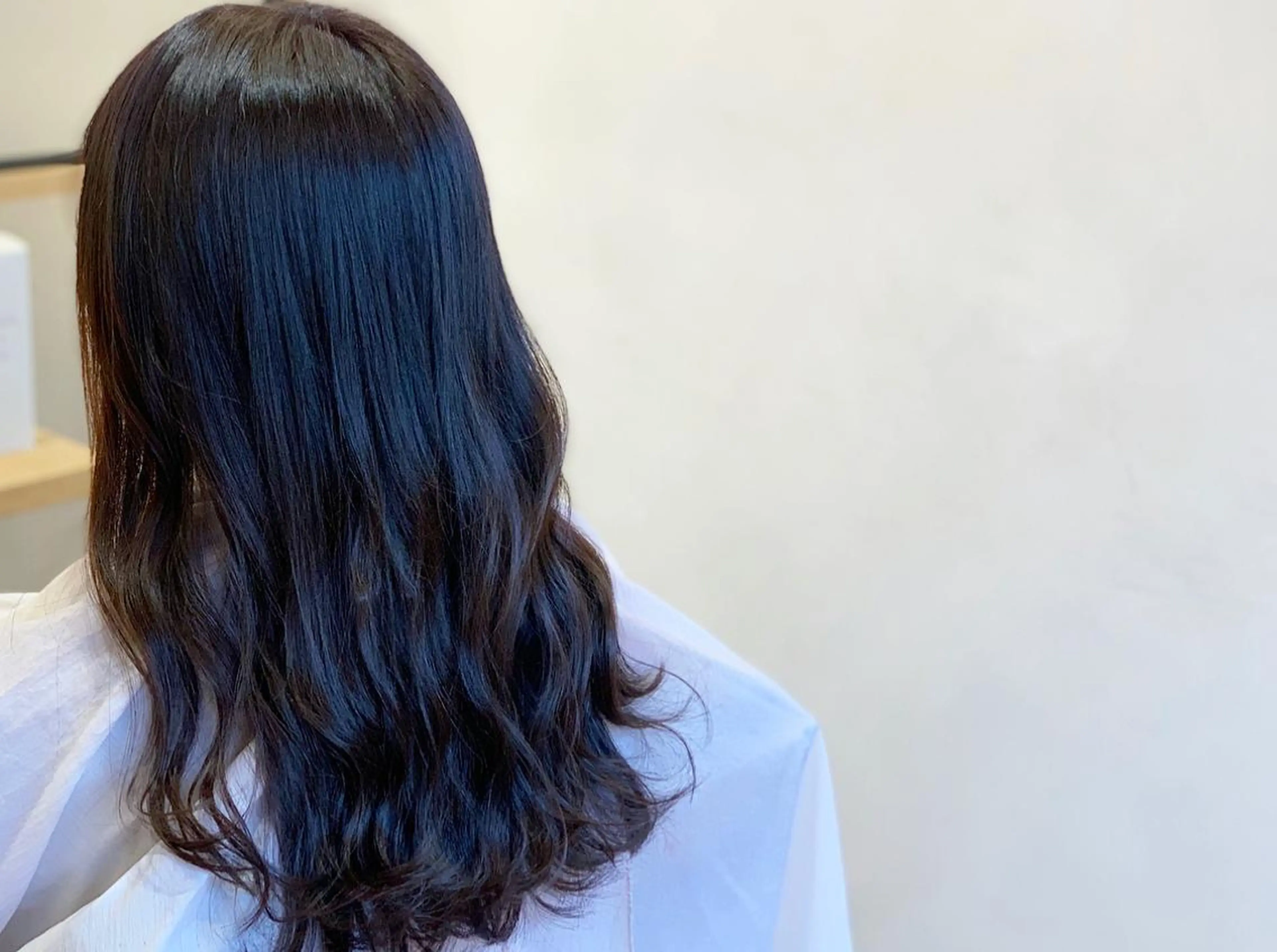 ロング カラー ヘアカラー トリートメント あべ ゆうかのヘアスタイル