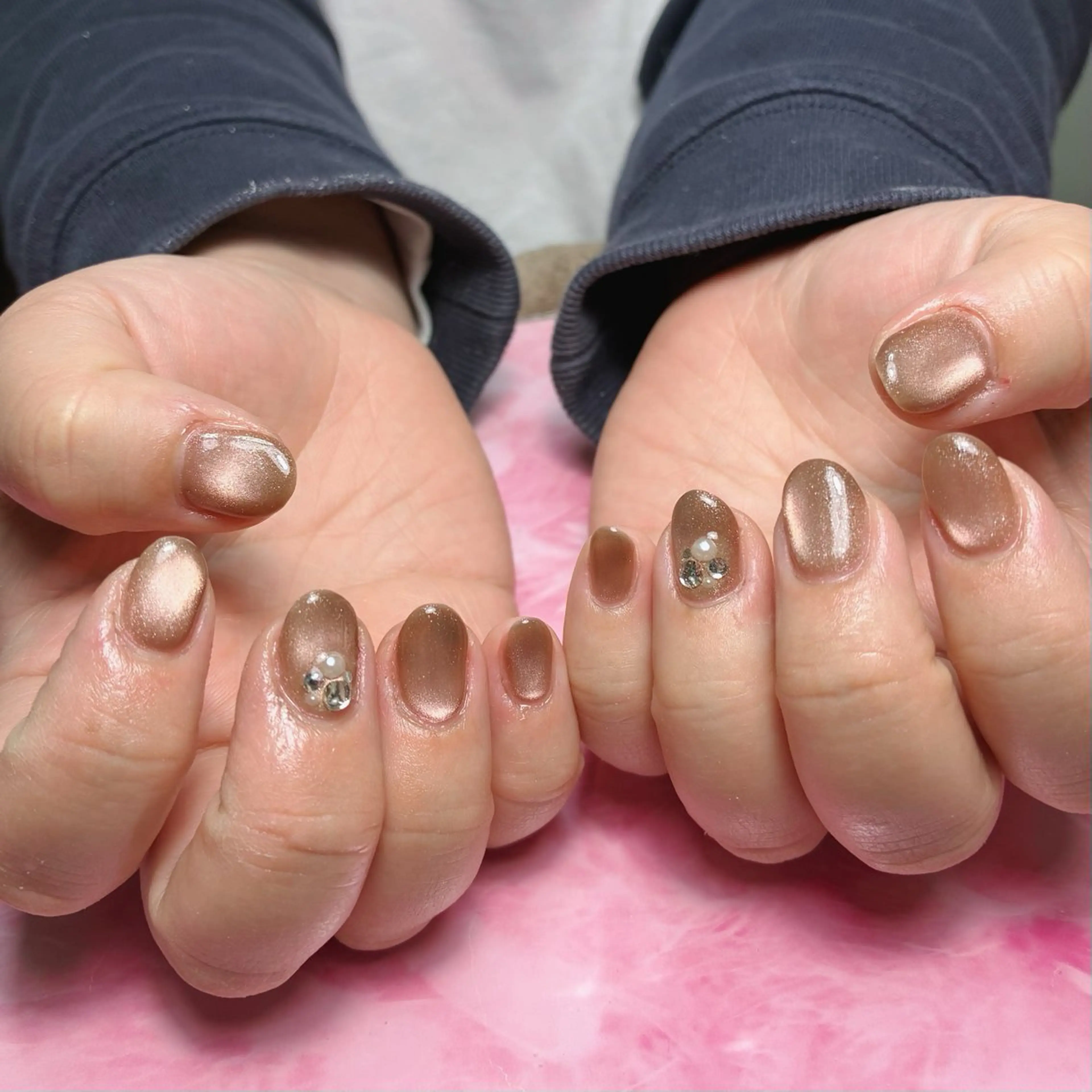 ミディアム hs nail salonのネイルデザイン