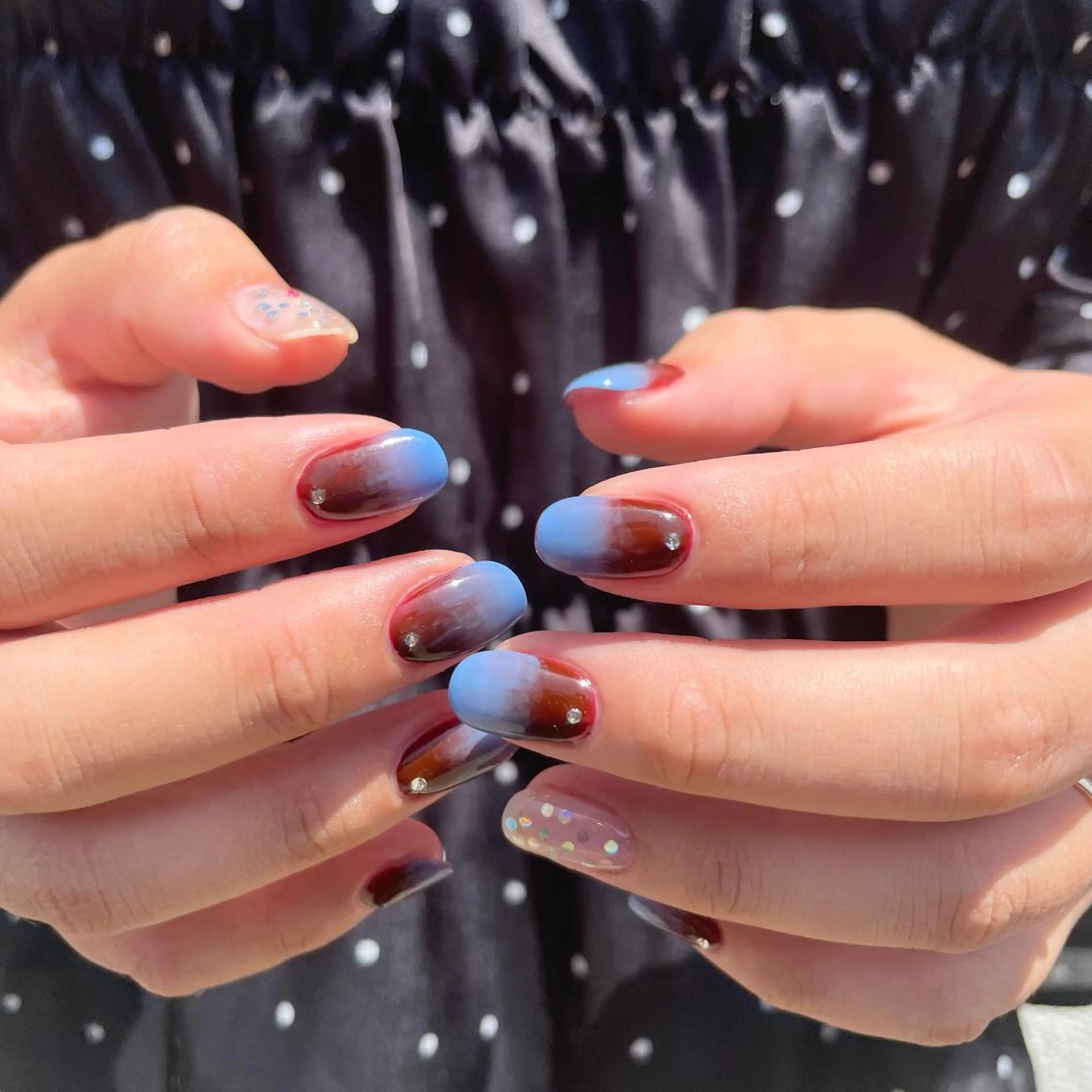 ネイル グラデーション Lofinails ちひろのネイルデザイン