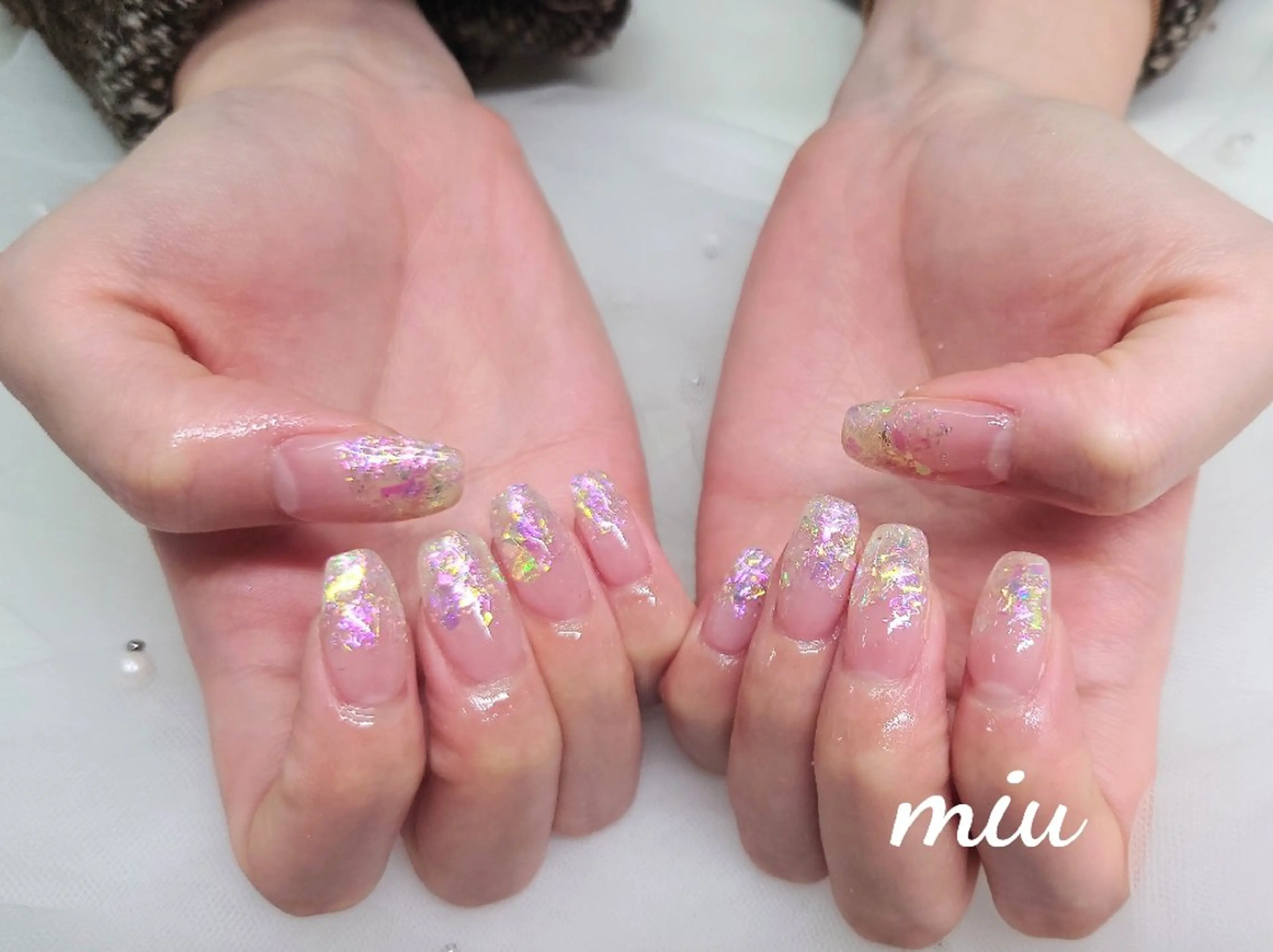 【ハンド/🙅オフなし🙅】シンプル定額デザインコース🌈パラジェル変更可/土日祝+￥550の写真