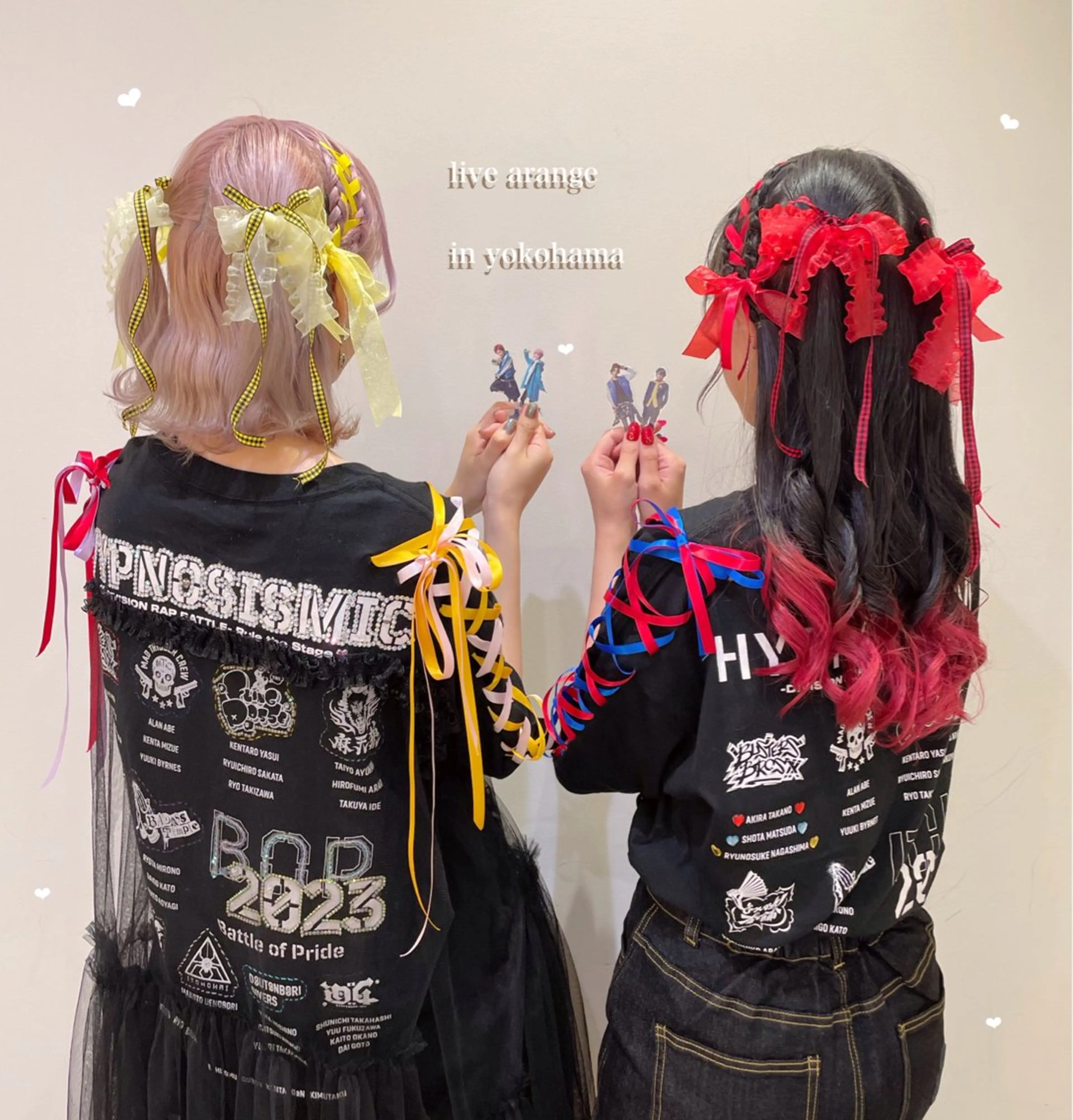 セミロング ヘアアレンジ エクステ/ハイトーン 🐏☁️miminaのヘアスタイル