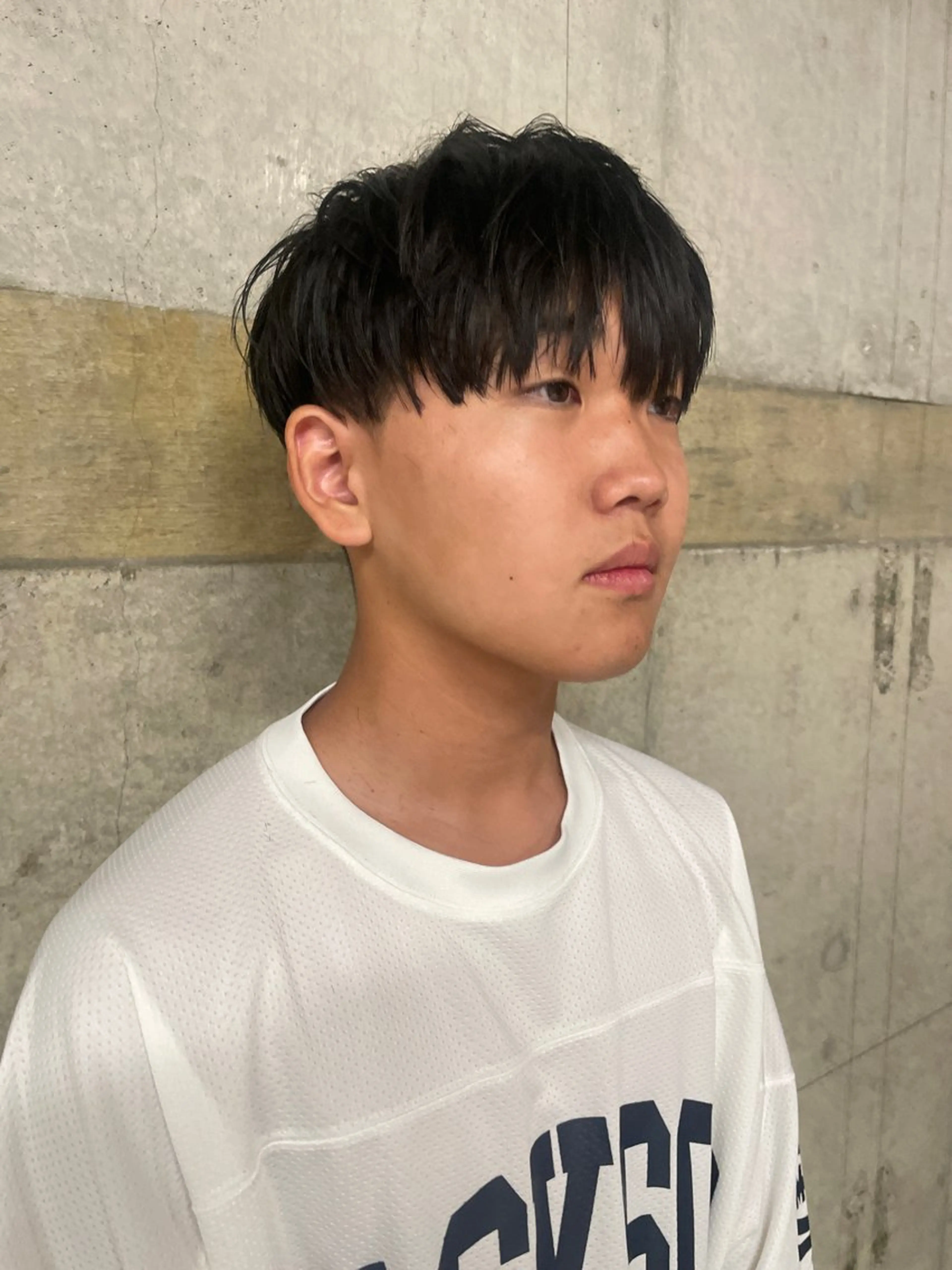 ショート パーマ/メンズ/ 鮫島竜海のヘアスタイル