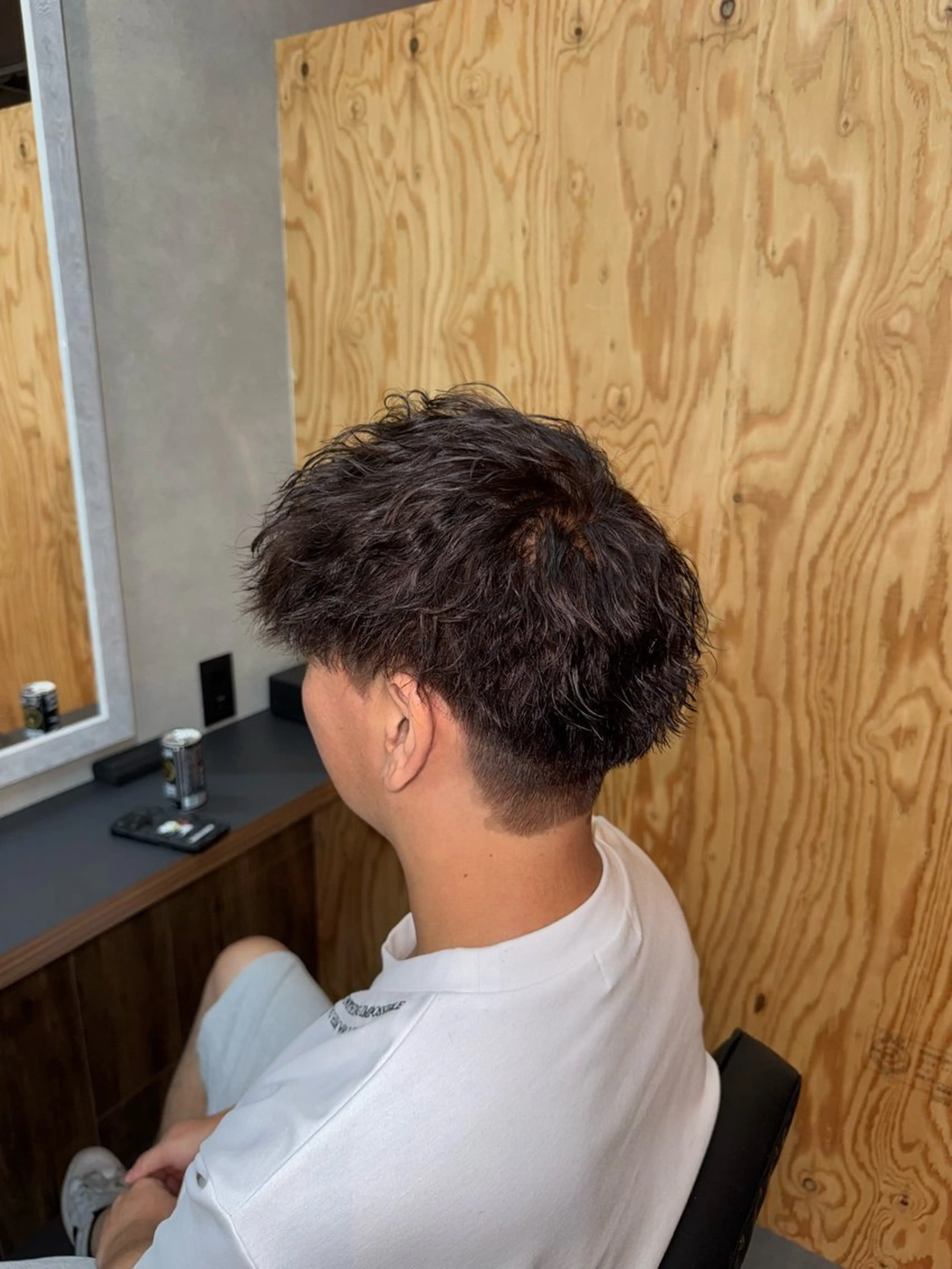 【ご新規様・メンズ限定】メンズカット+パーマ(ツイスト・ツイストスパイラル等)の写真