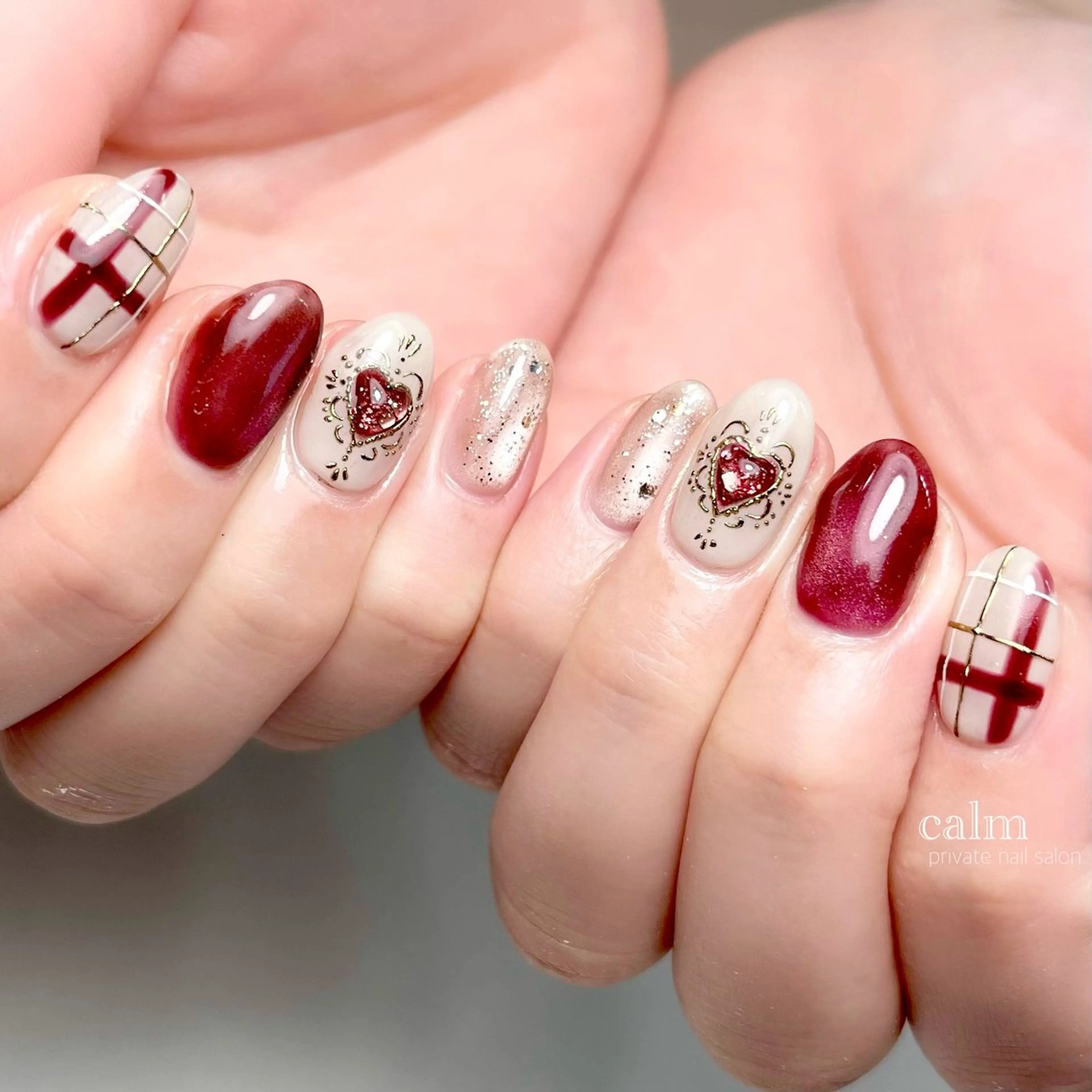 ネイル ハンドネイル calm 〔ｶｰﾑ〕のネイルデザイン