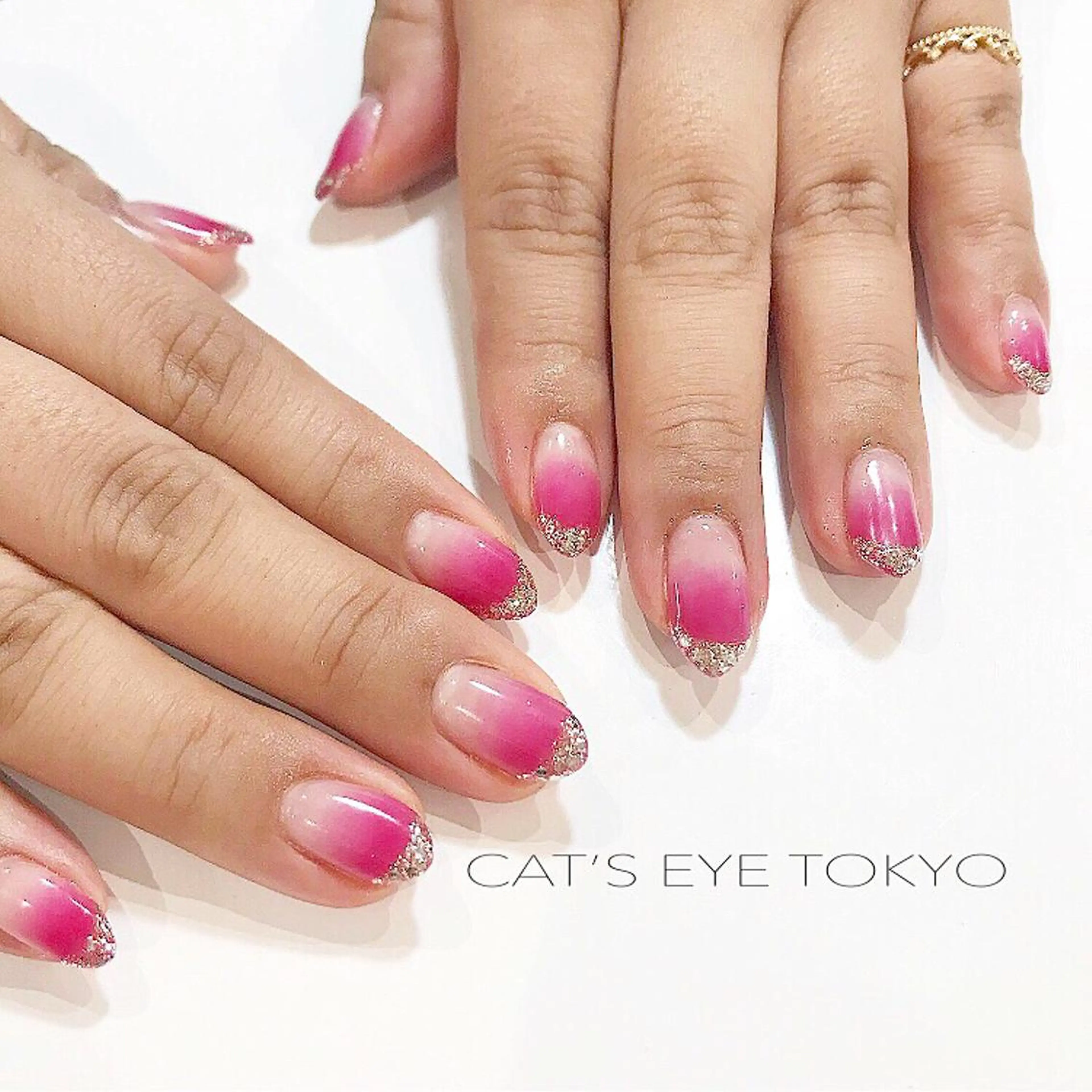 ネイル ハンドネイル キャッツアイ東京 西荻窪店のネイルデザイン