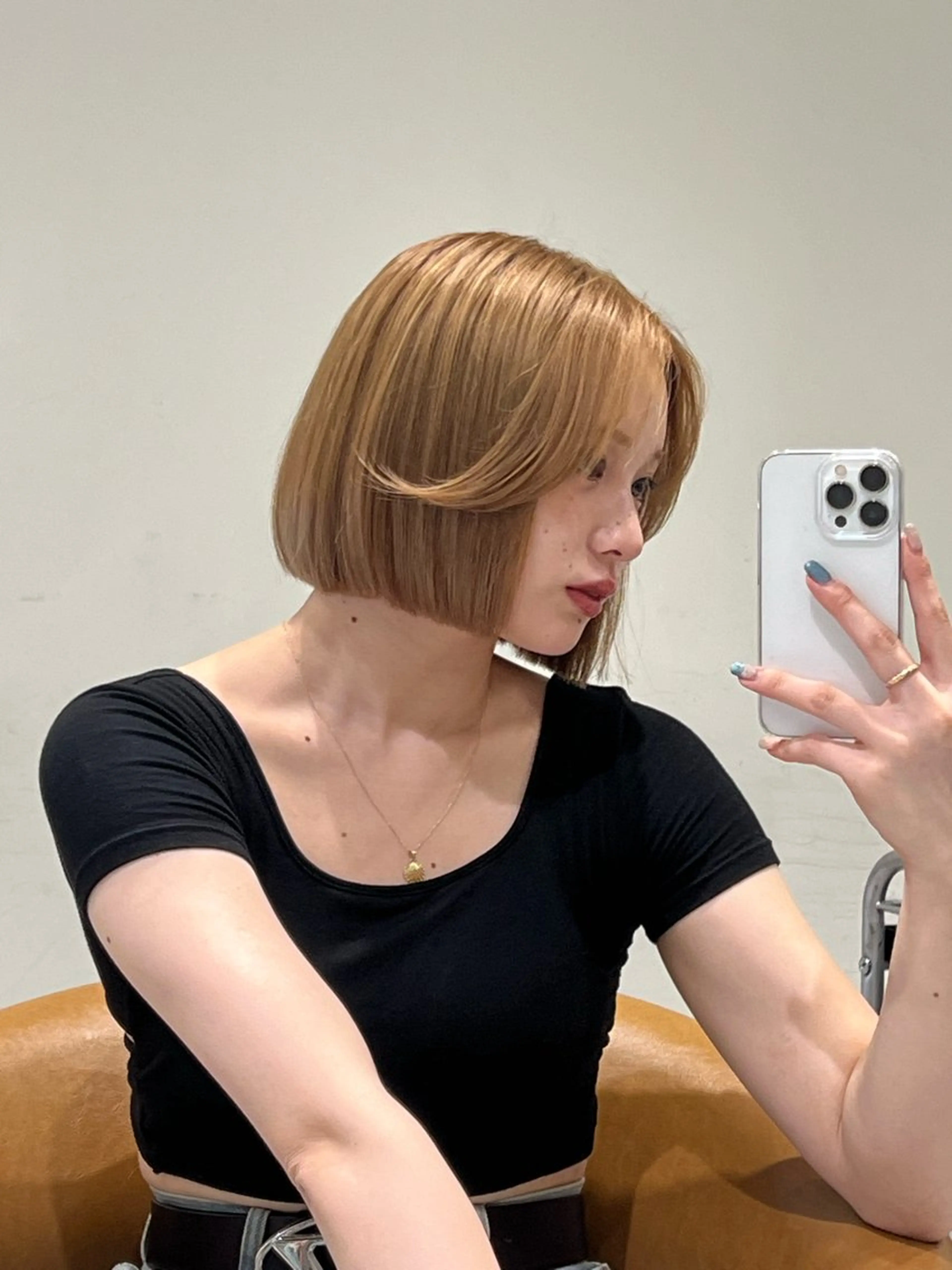 カラー ヘアカラー ボブ/レイヤーカット /表参道 yunaのヘアスタイル