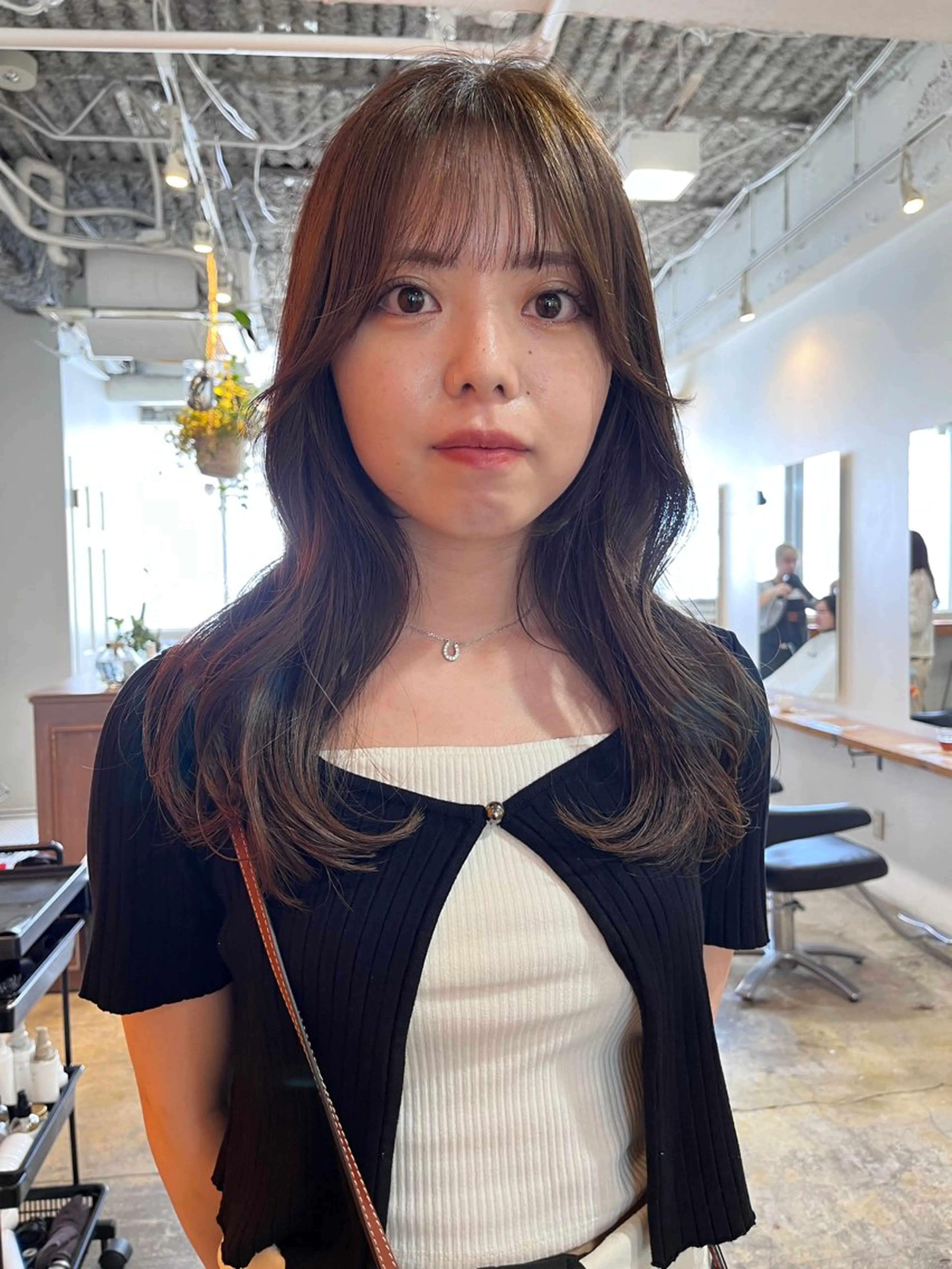 セミロング カラー カット ヘアカラー トリートメント RYOMA/ 似合わせ🎧🤍のヘアスタイル