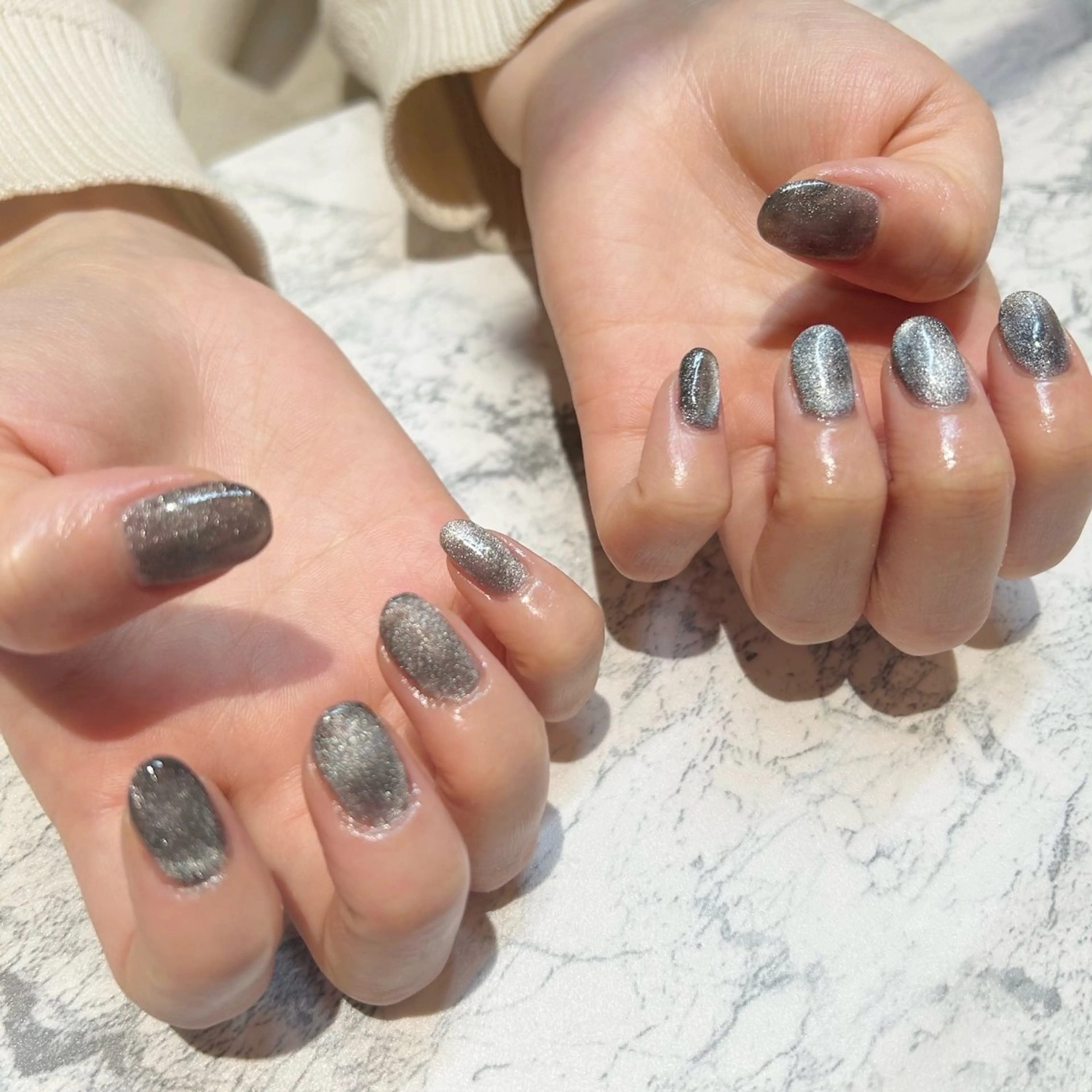 ネイル ハンドネイル ハンドケア マグネット/心斎橋 LoLo.カレラのネイルデザイン