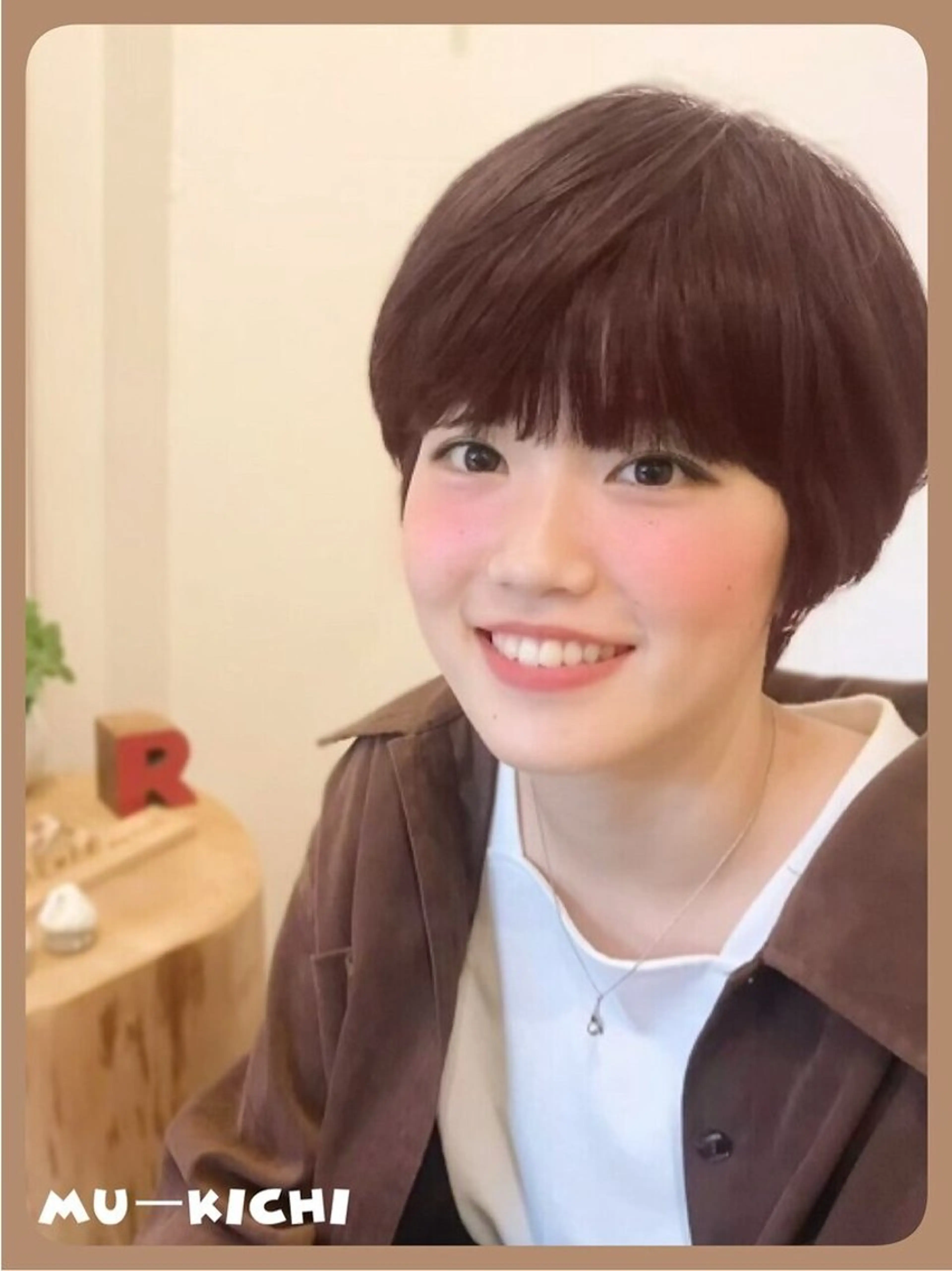 ショート mu-kichi 吉祥寺所属・白石枝梨🌈 mu-kichi🌈のヘアスタイル