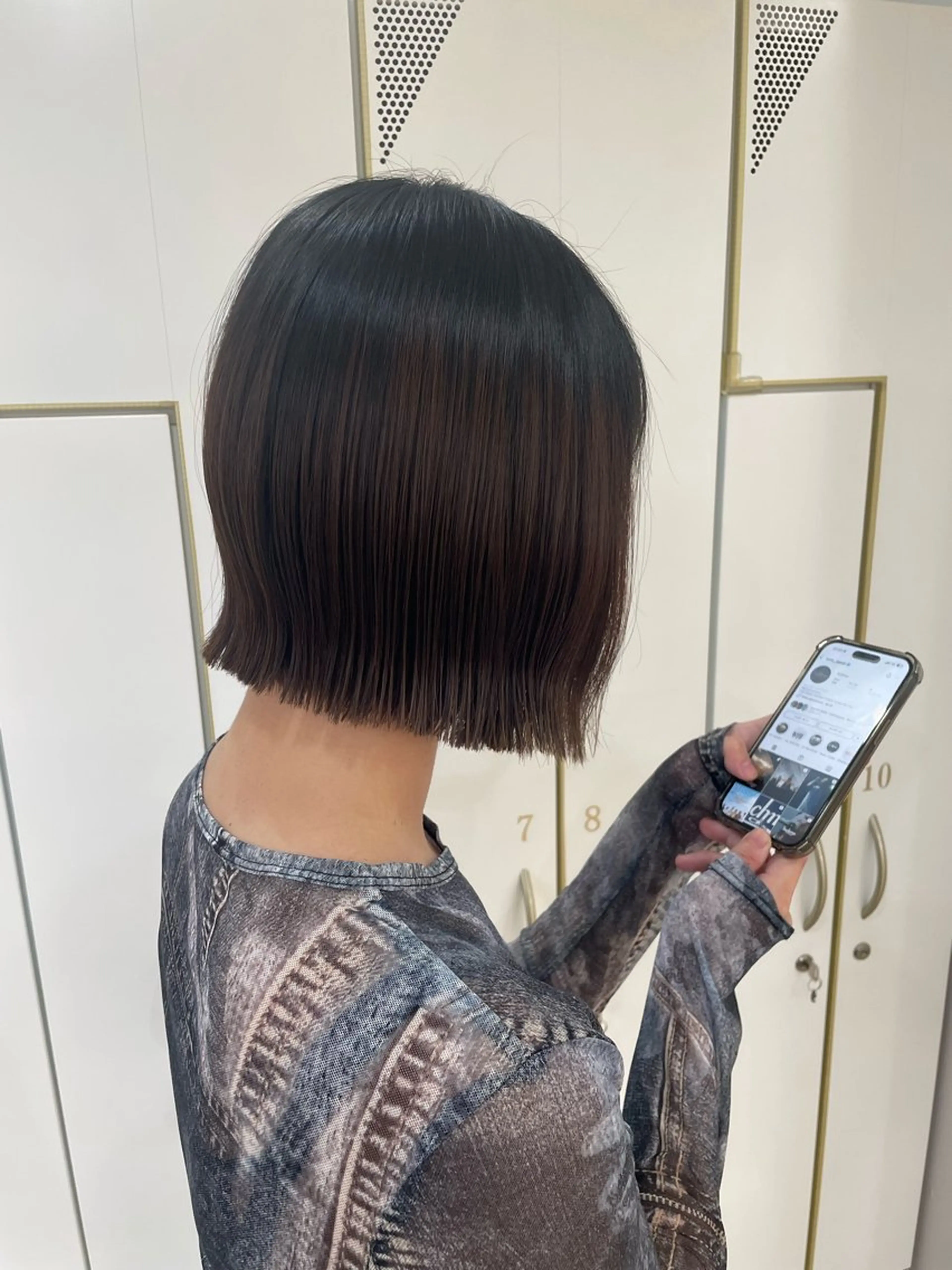 ショート 🤍ショートボブ 🤍NANAMI🤍のヘアスタイル