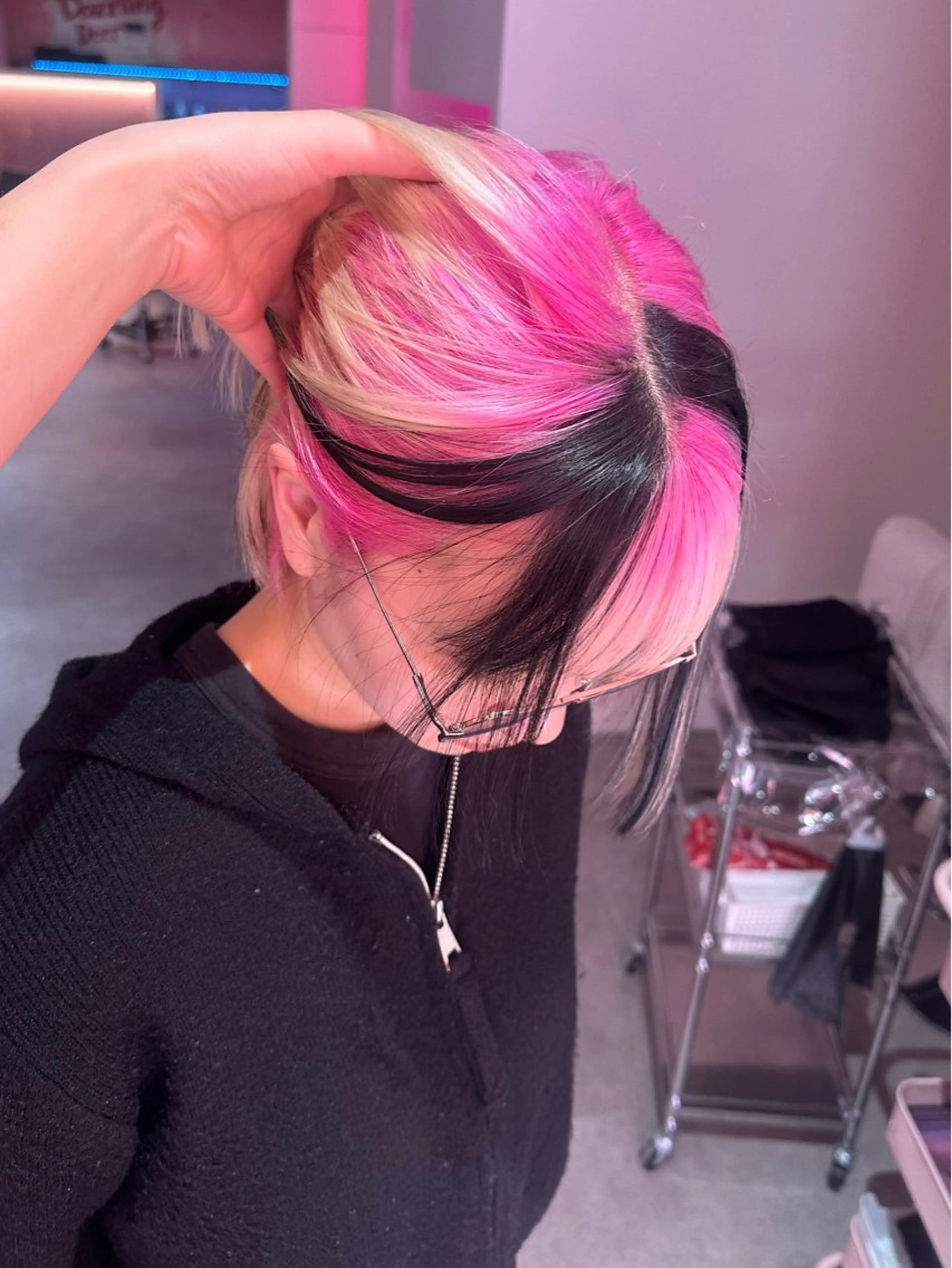 ショート ヘアカラー トリートメント ブリーチカラー 特化/MAHIROのヘアスタイル