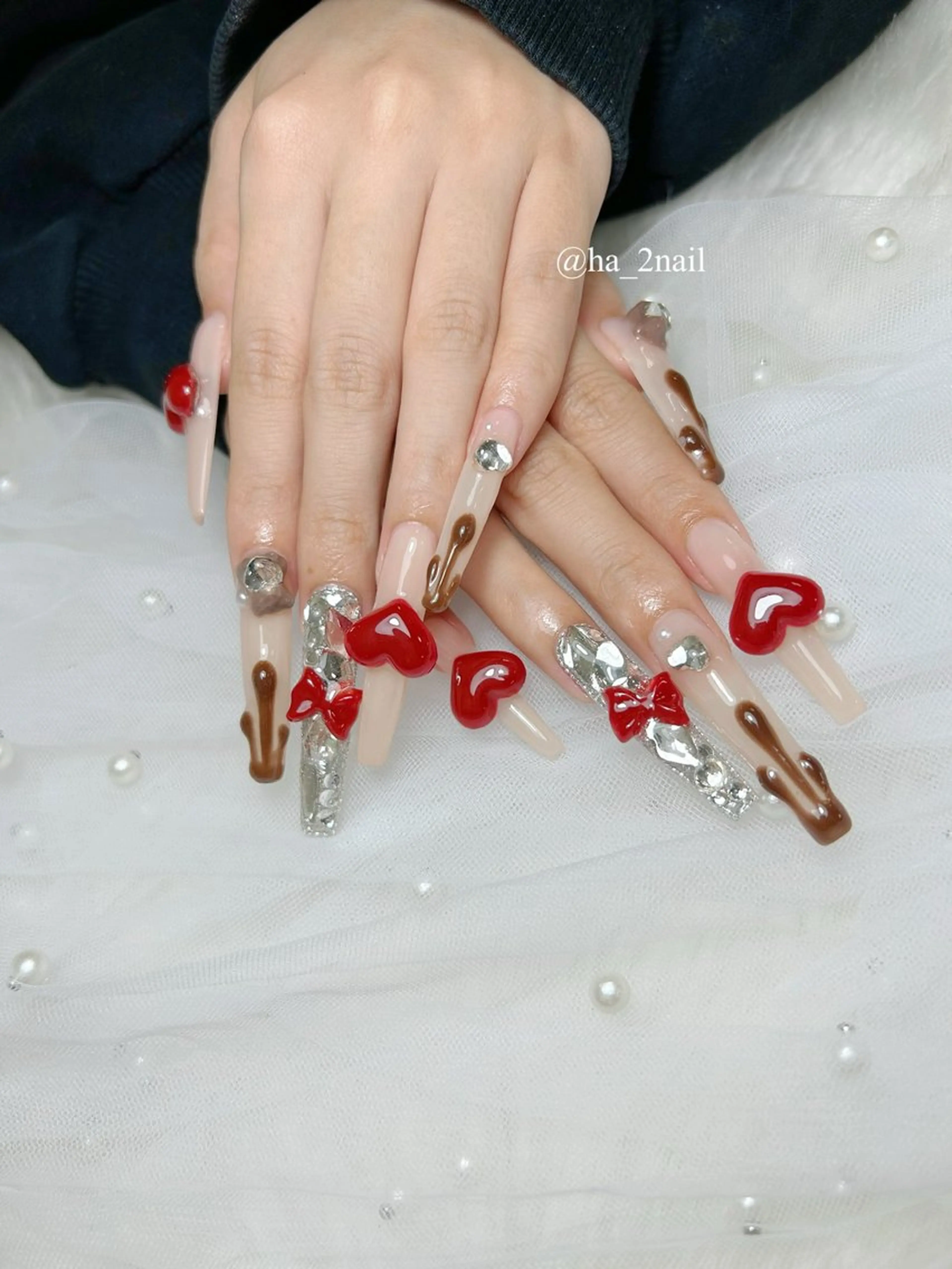 ネイル NAIL and EYELASH ALPHA.所属・ALPHA. 姫繇のネイルデザイン