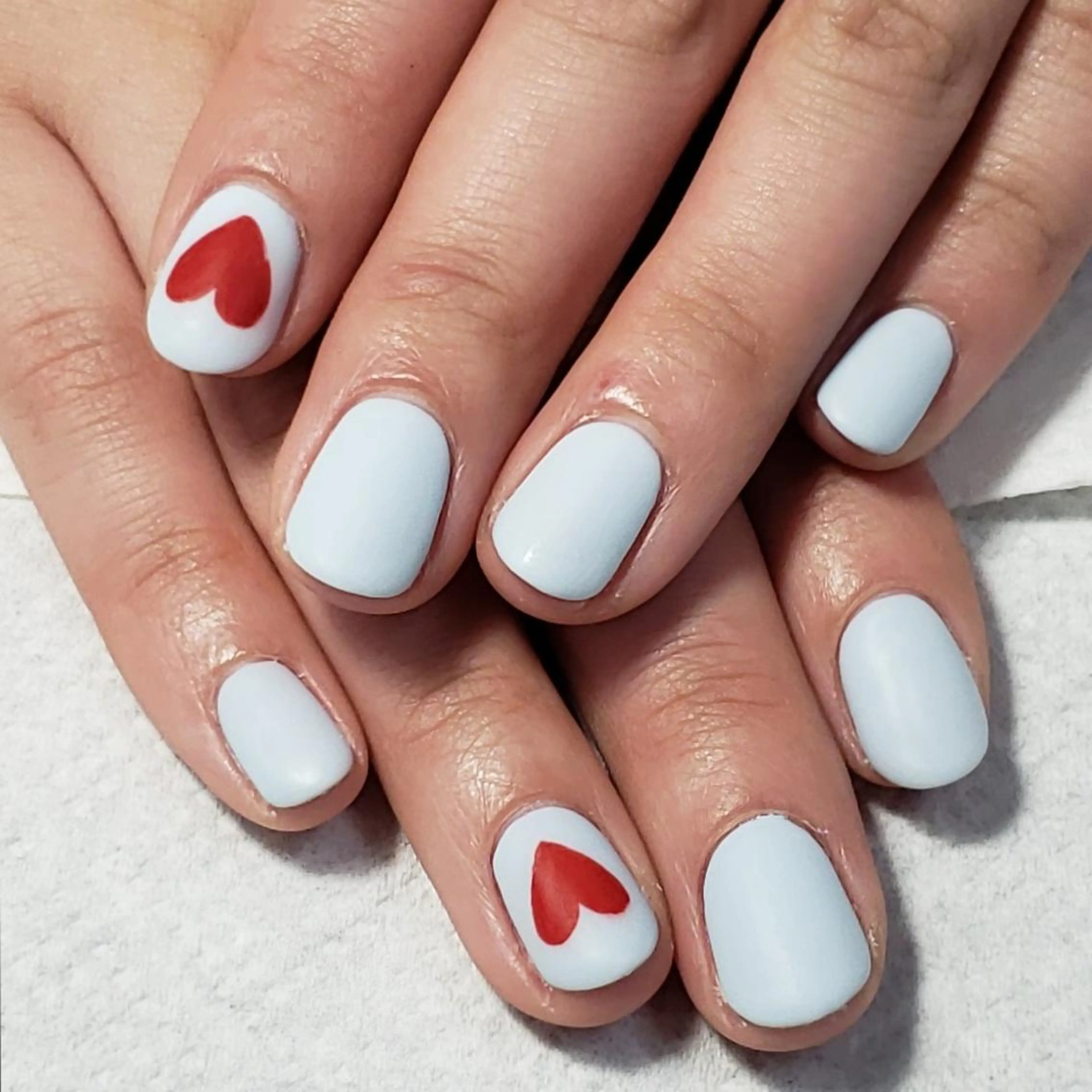 ネイル アートネイル マットネイル ワンカラーネイル ビジュード ネイルのネイルデザイン