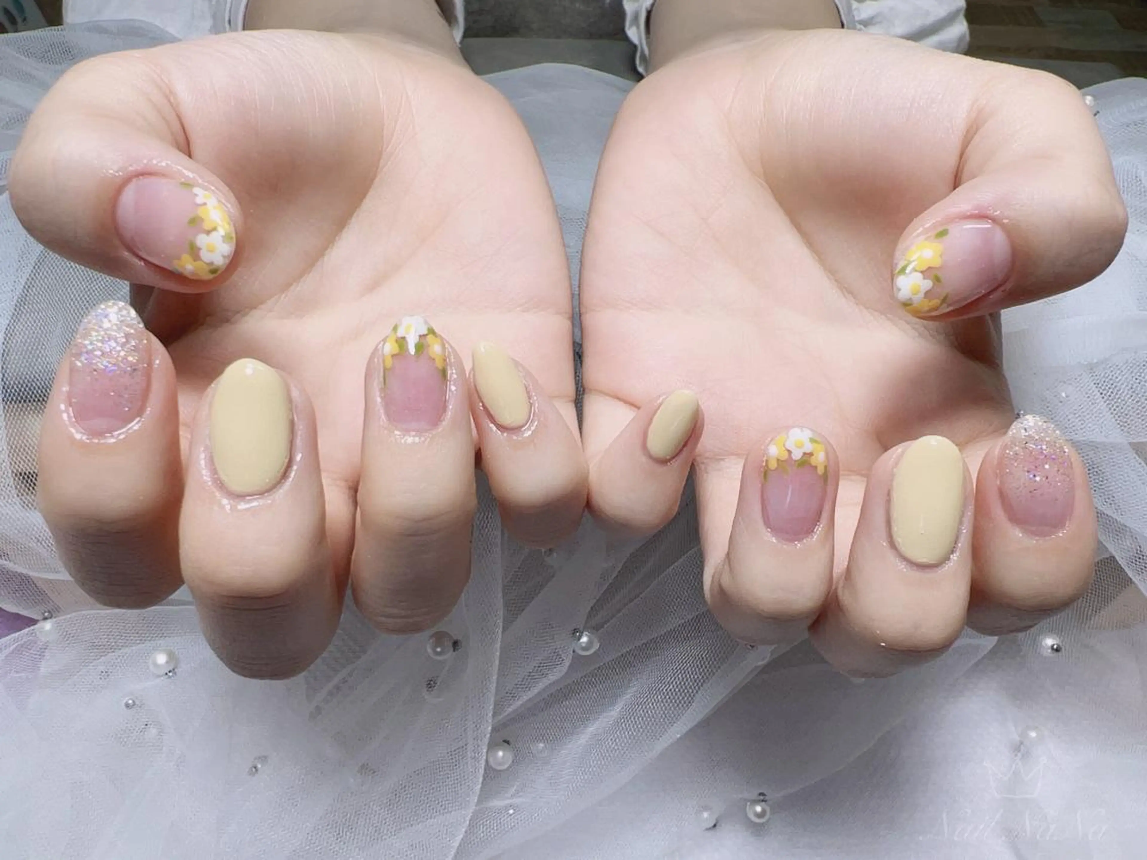 ショート カラー ネイル ハンドネイル Nail NaNaのネイルデザイン