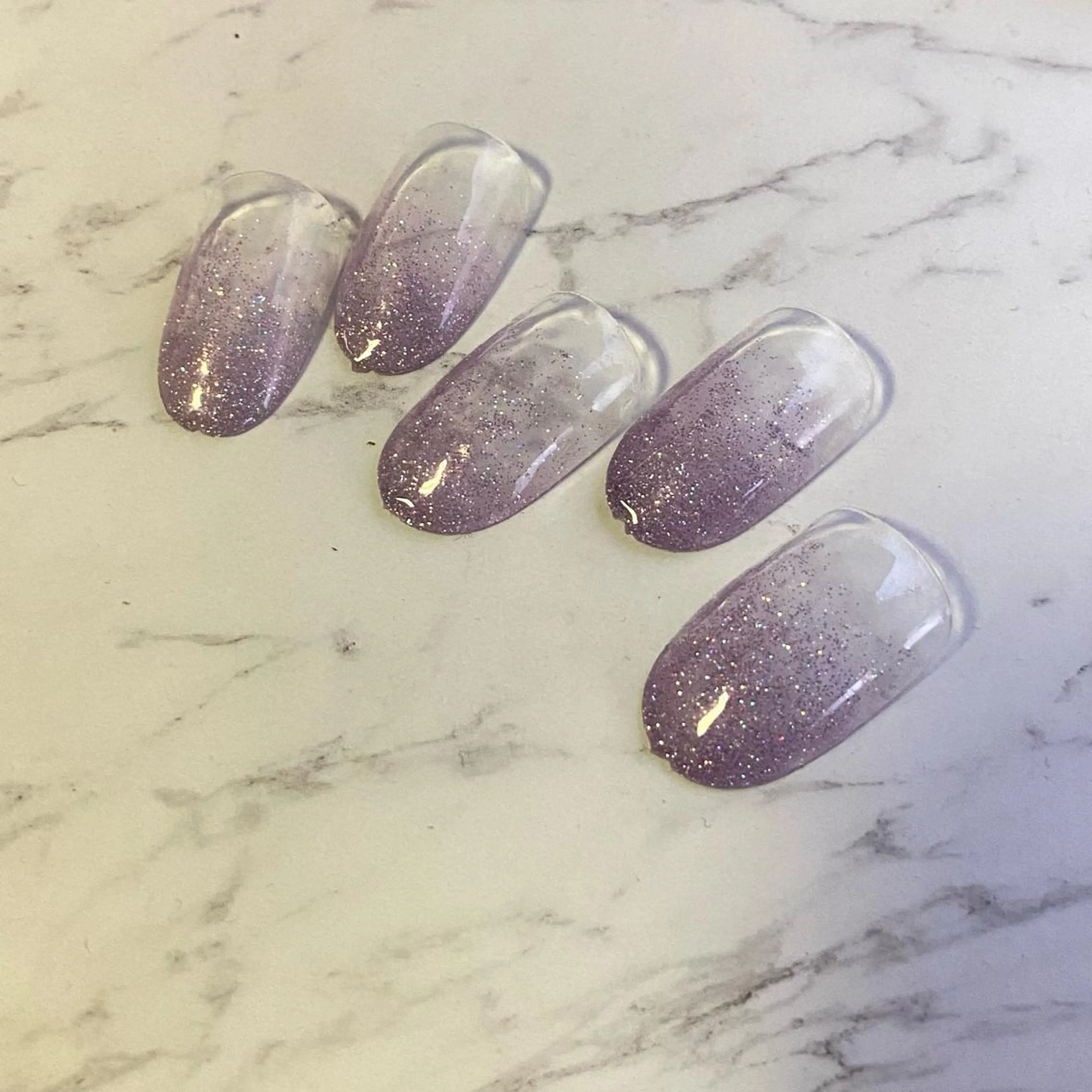 ネイル ラメ(グリッター) ラメグラデーション 🥀たなか れね🍋のマツエク・マツパデザイン