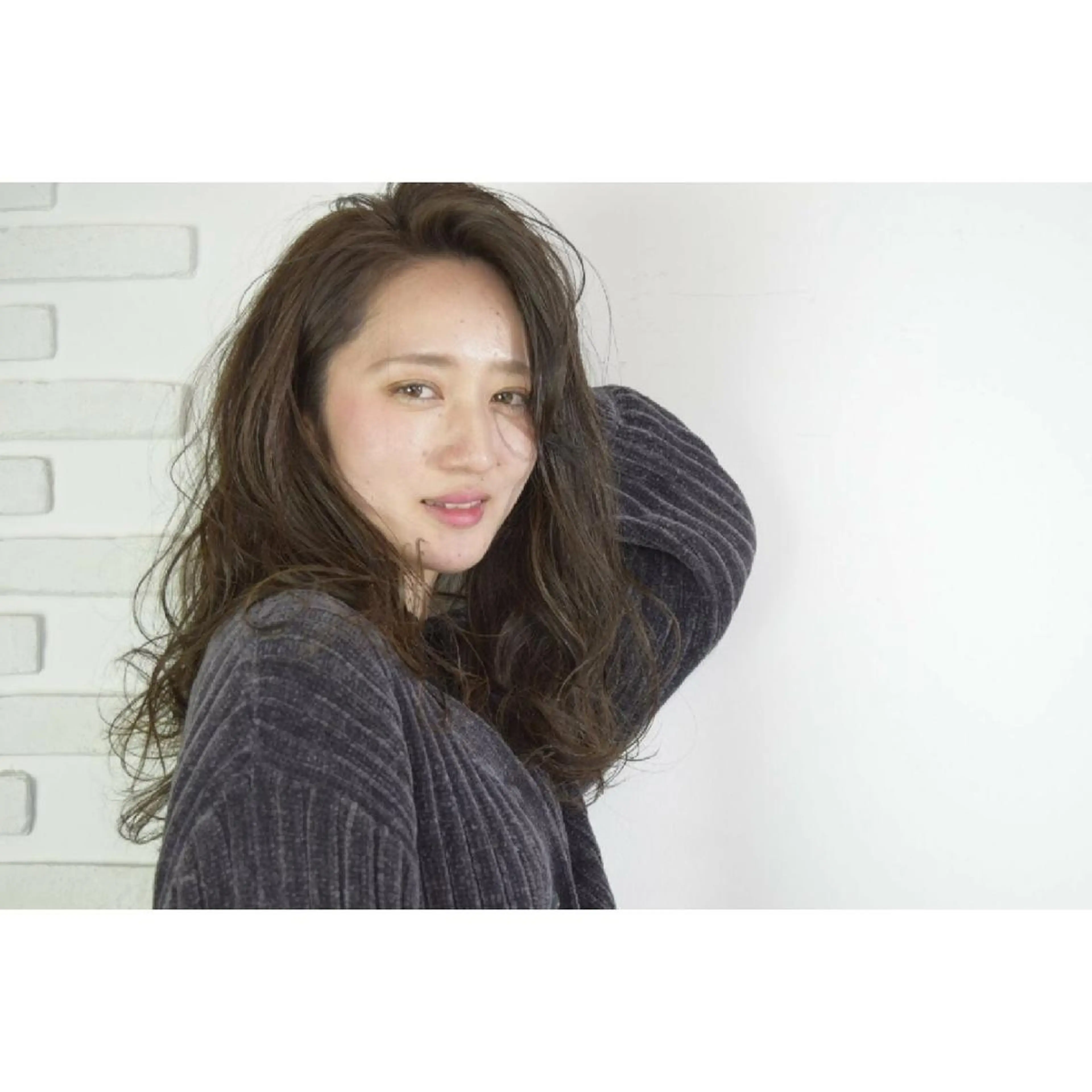 セミロング カラー パーマ hair design BEER所属・みなみ ゆうすけのヘアスタイル