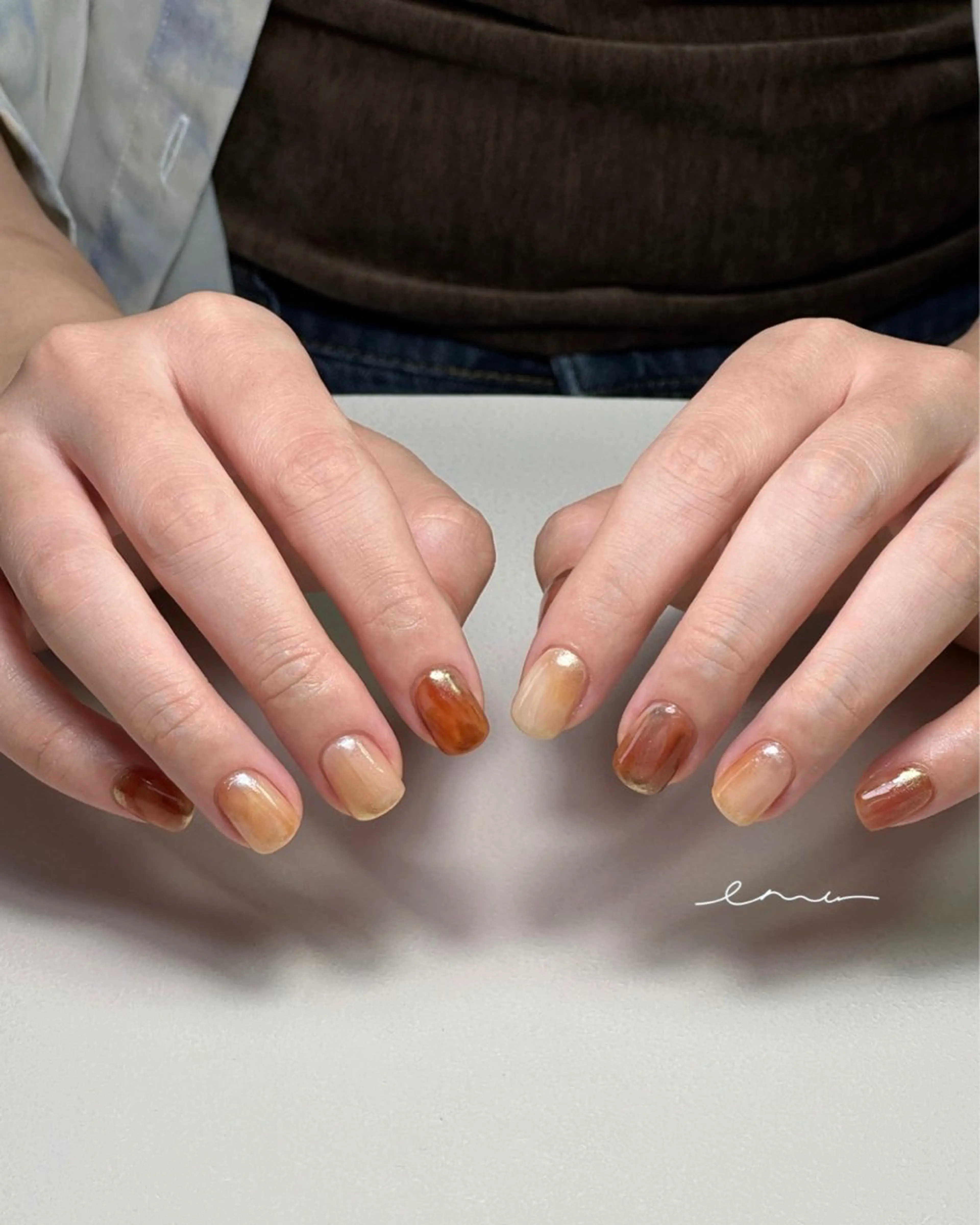 ネイル ハンドネイル nail salon émuのネイルデザイン