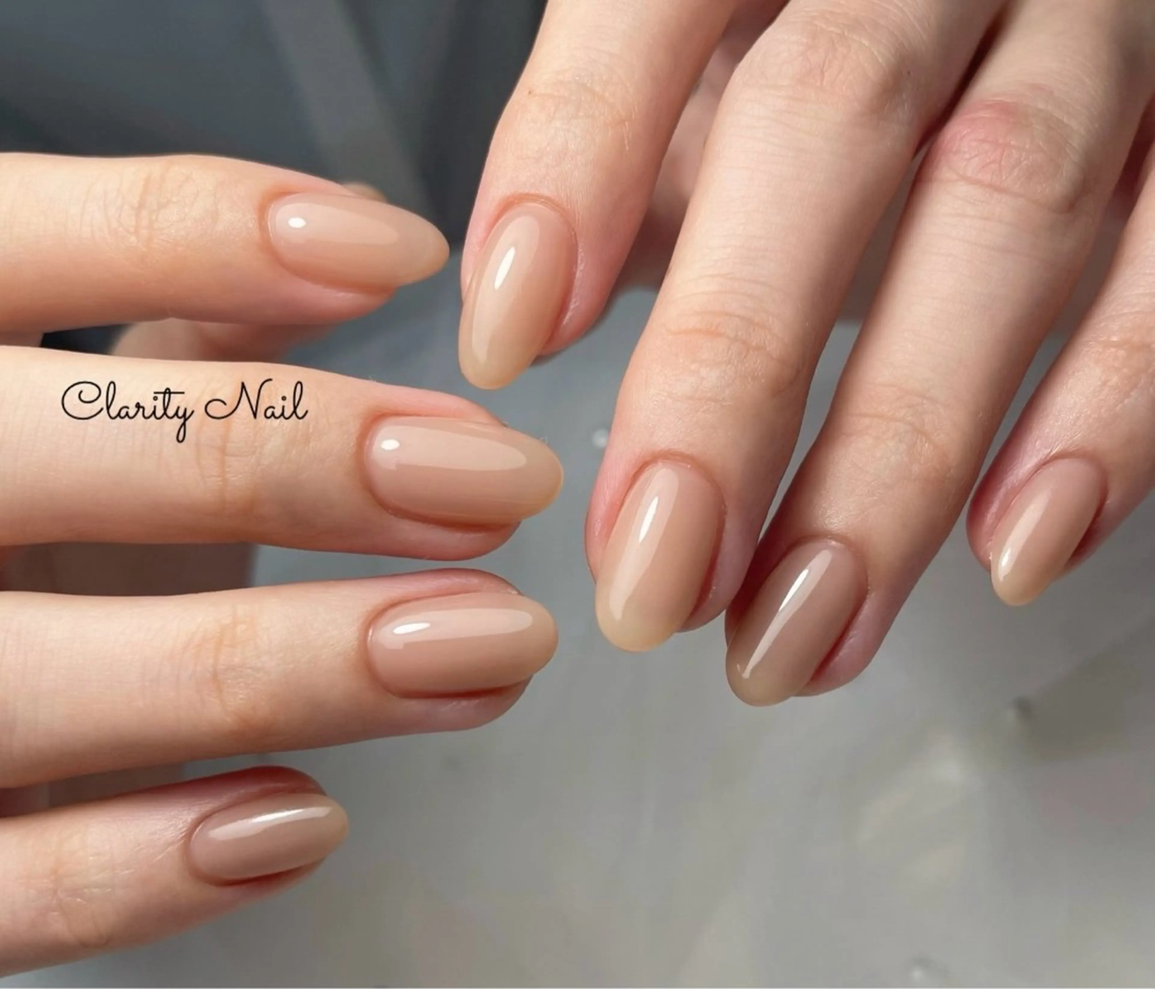 ネイル ワンカラーネイル ハンドネイル Clarity Nailのネイルデザイン