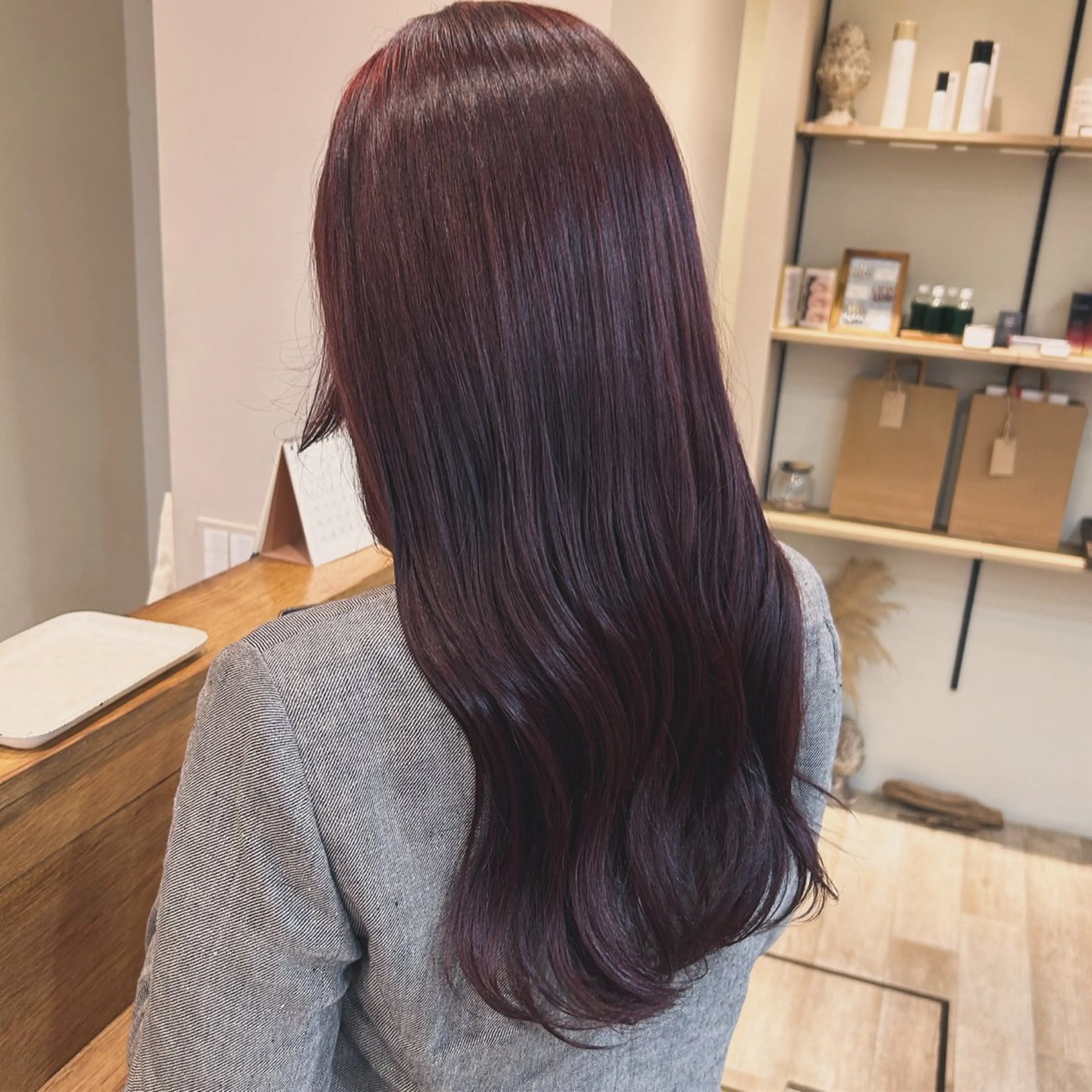 ロング ヘアカラー トリートメント ♥yelm ユウナ♥のヘアスタイル