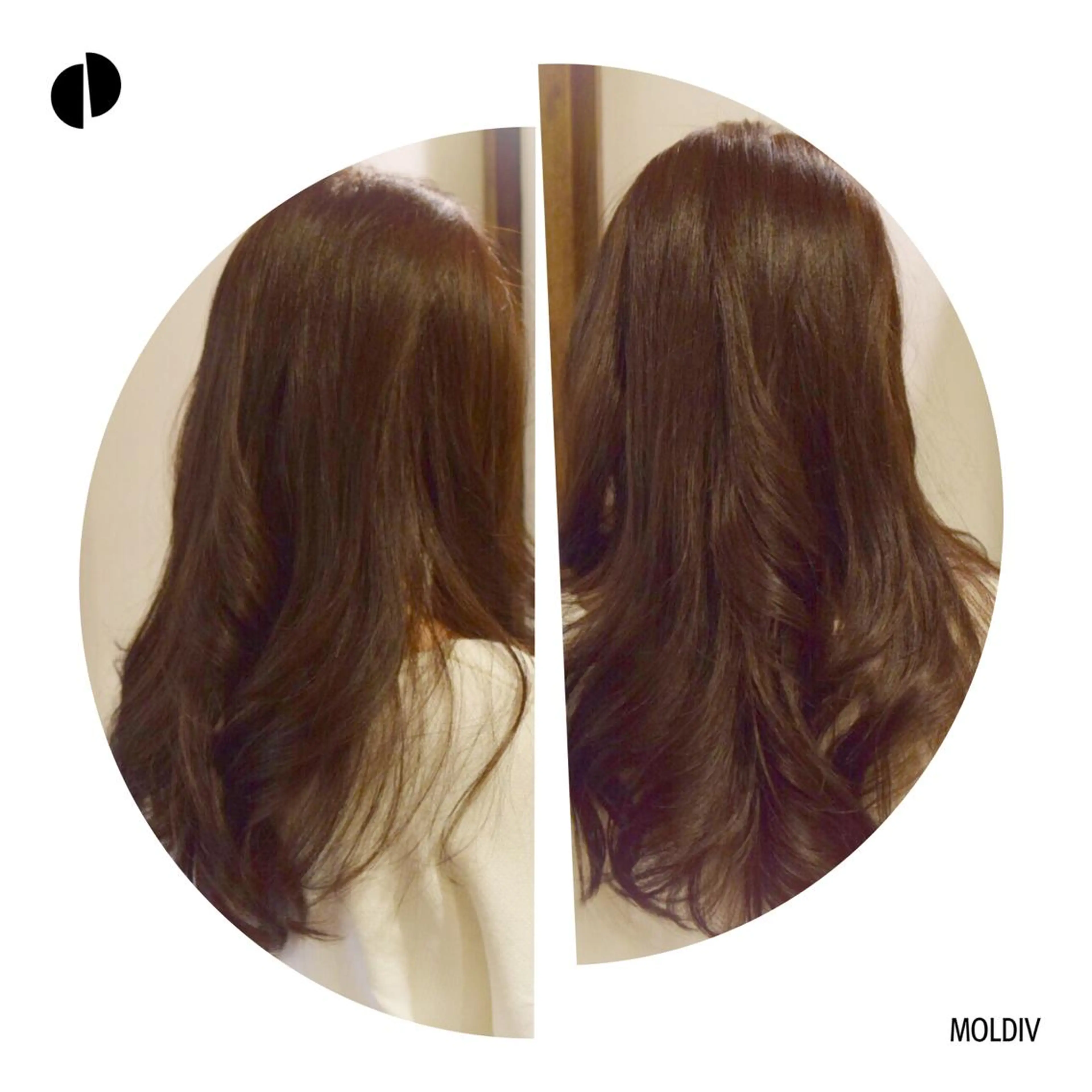 ロング カラー ブラウンカラー チョコレートブラウン ハイトーンカラー ✨縮毛矯正✨髪質改善 ナカシマ ユミのヘアスタイル