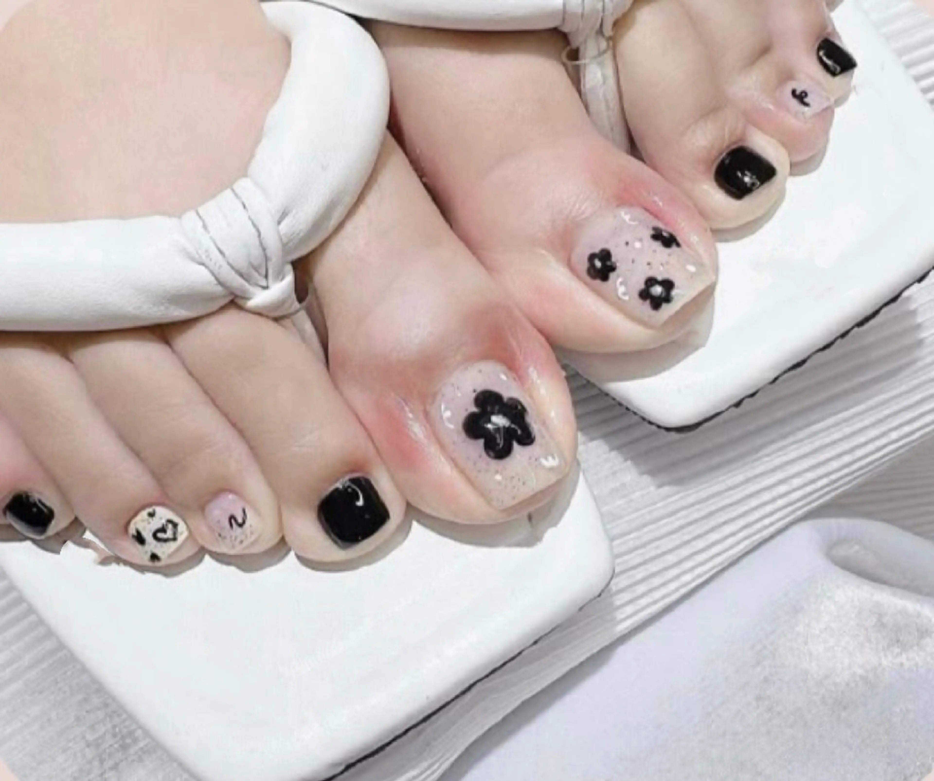 フット🎀デザイン持ち込み🎀やり放題の写真