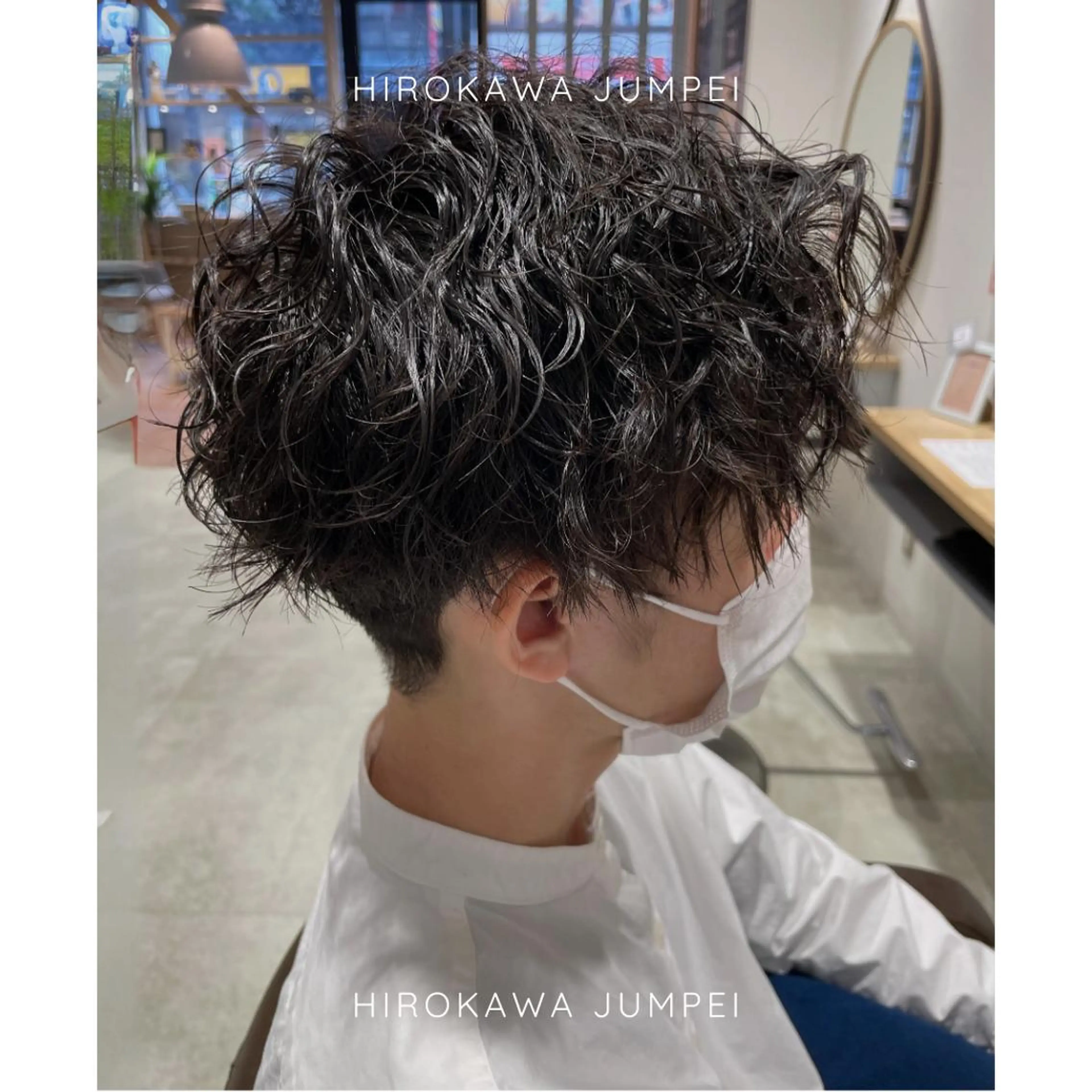 ミディアム 【メンズ特化】 廣川ジュンペイのヘアスタイル