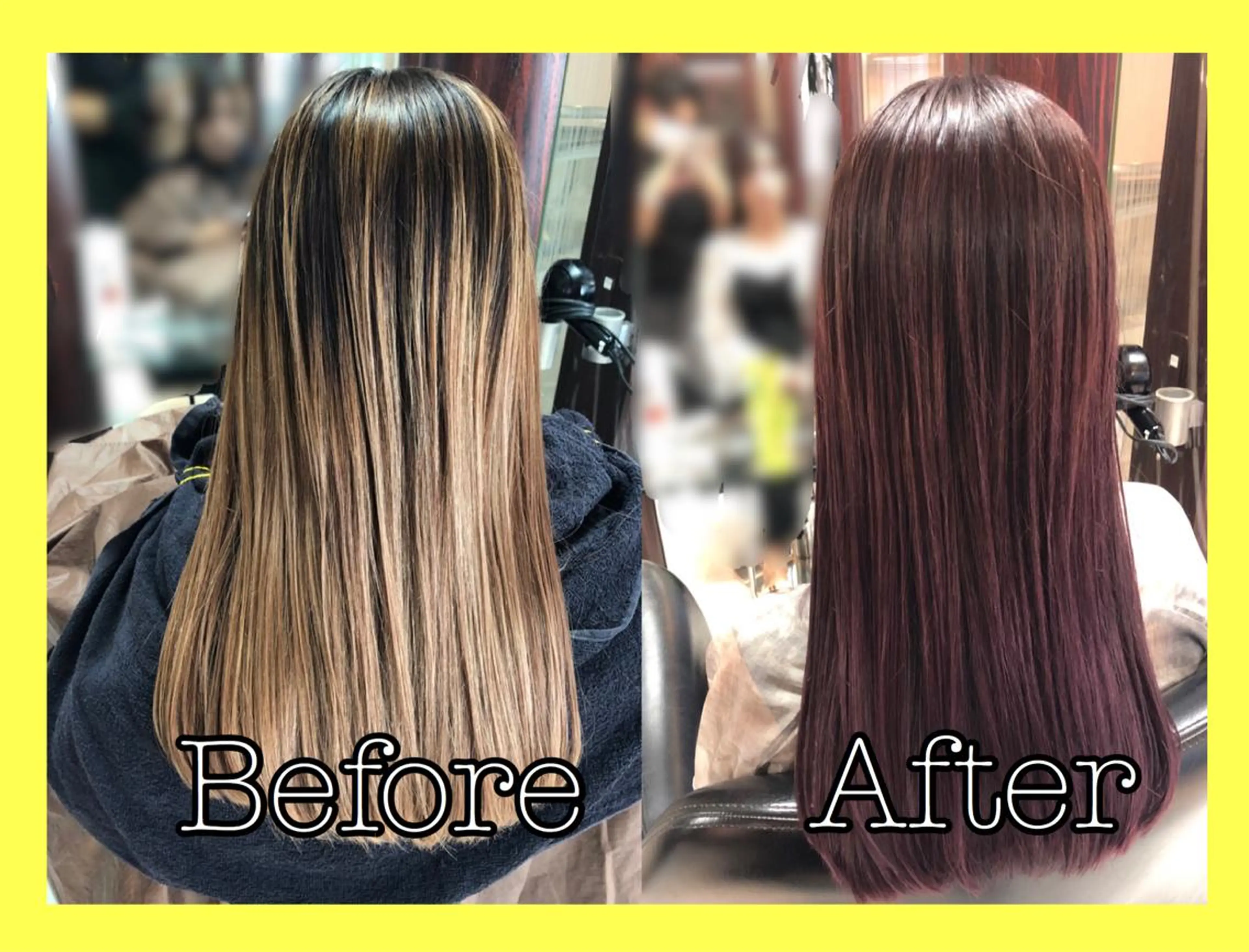 ロング カラー ケアブリーチ /髪質 改善/古橋圭史郎のヘアスタイル