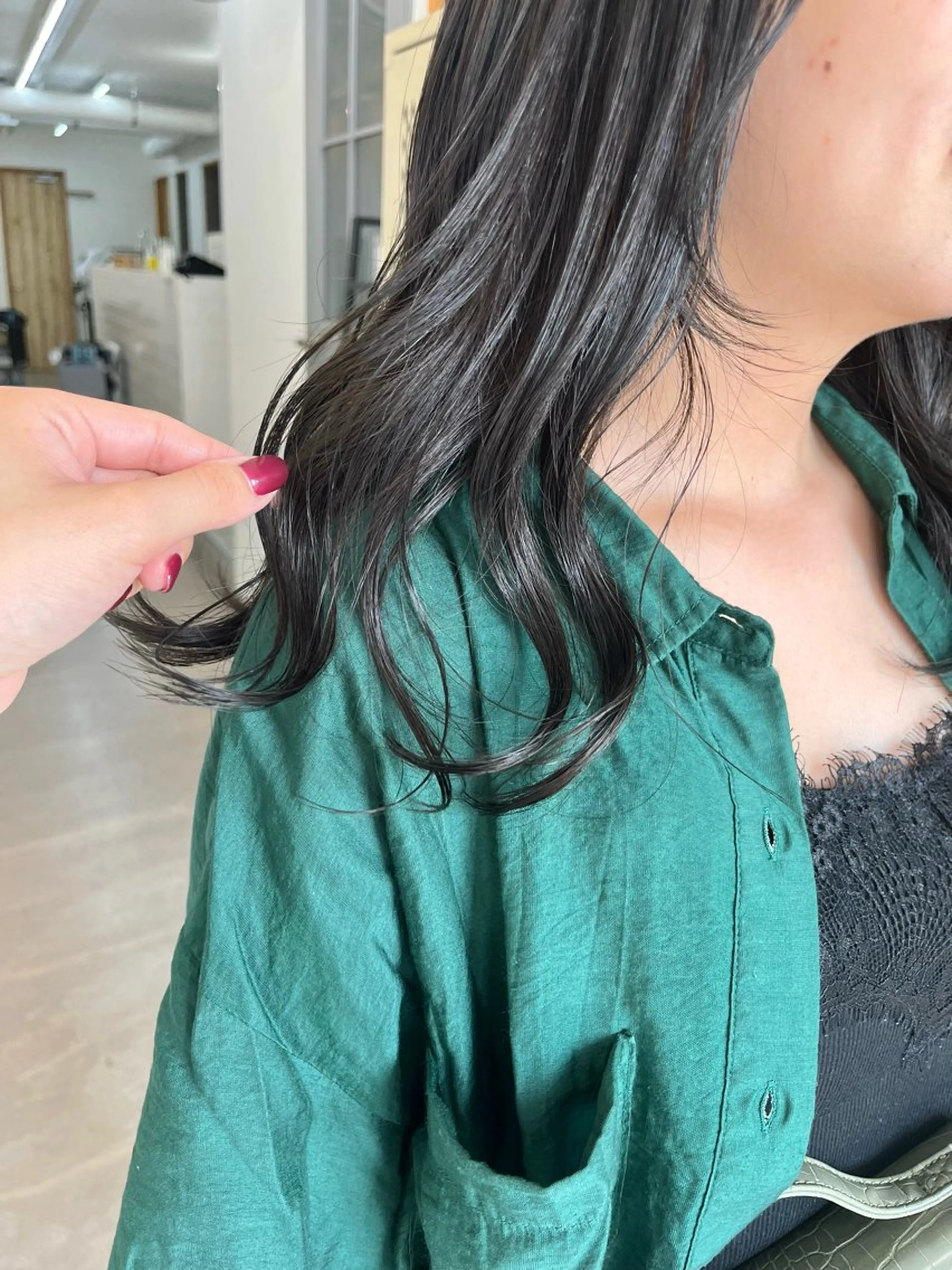 セミロング カラー カット ヘアカラー トリートメント 🌼sunc HINAMI🌼のヘアスタイル