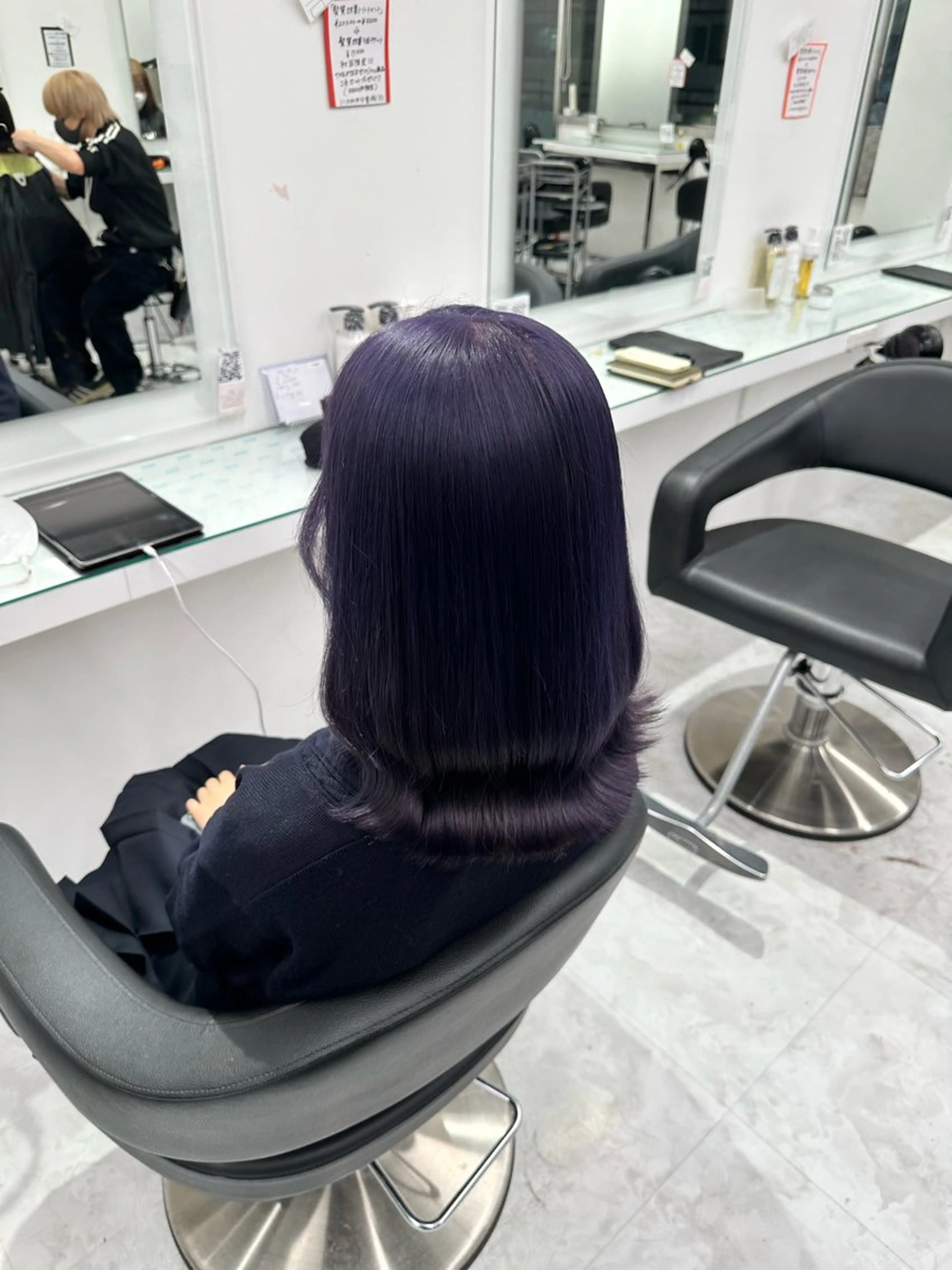 セミロング カラー 🩷暖色カラー🩷 BONのヘアスタイル