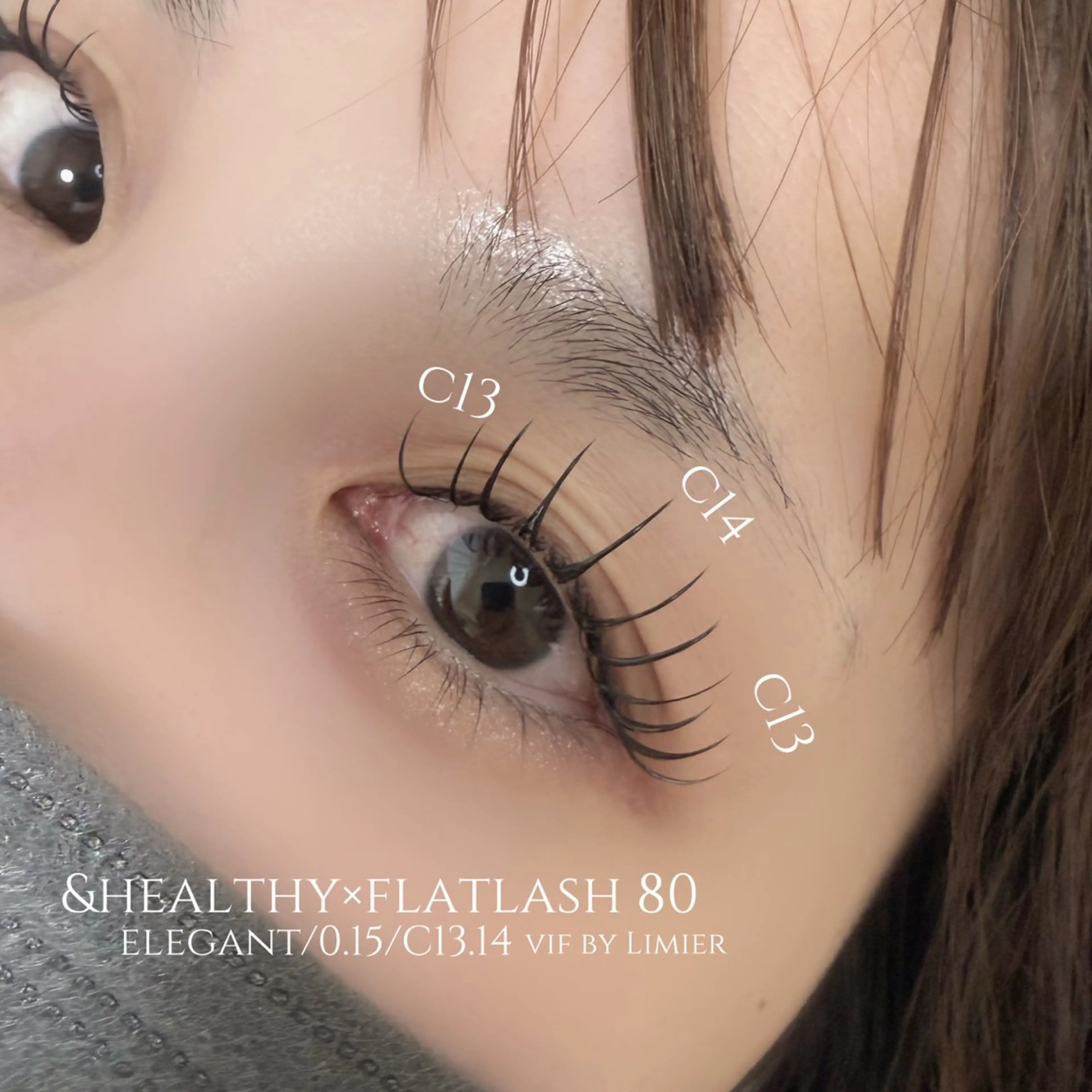 マツエク・マツパ マツエク vif misaのマツエク・マツパデザイン