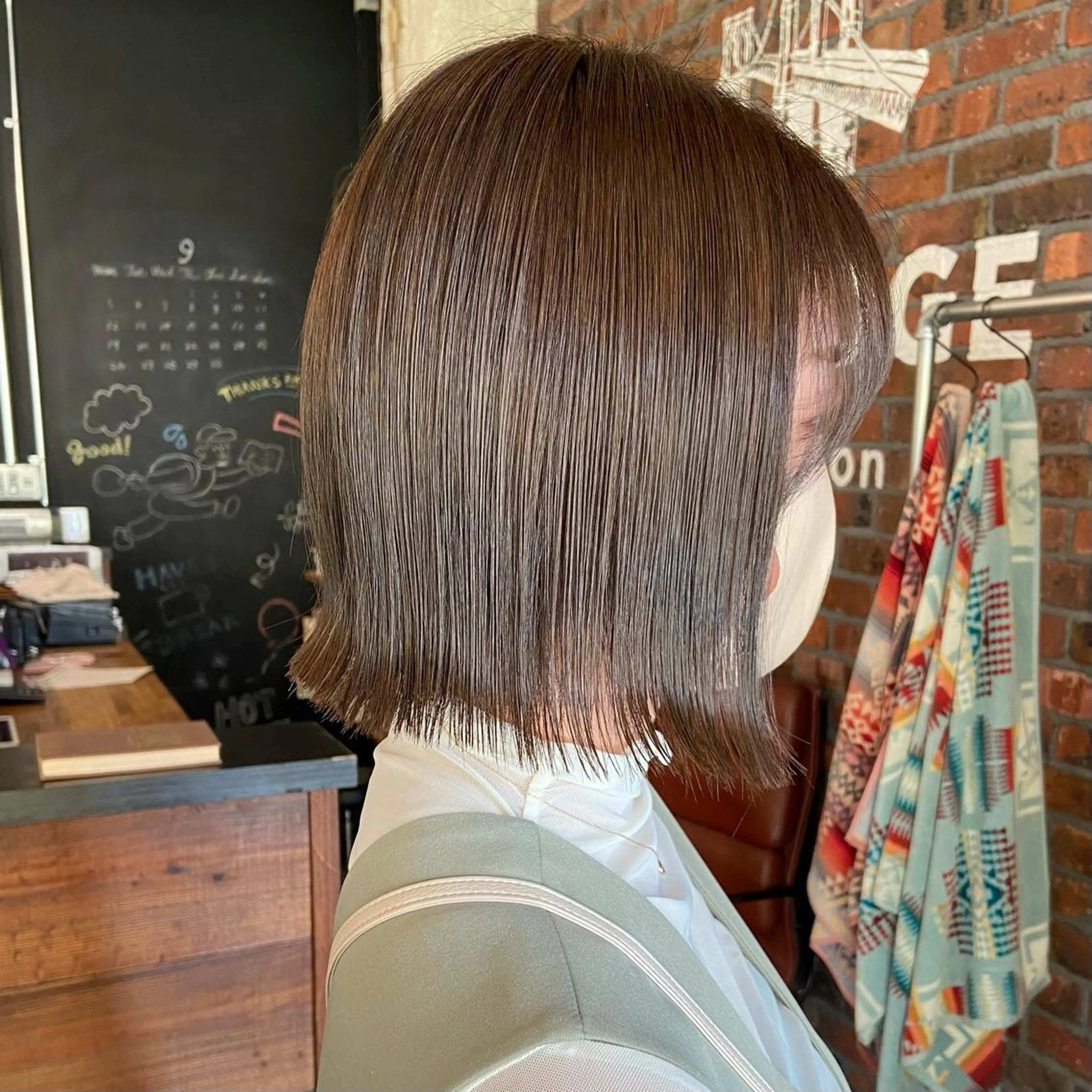 ショート カラー カット ヘアカラー トリートメント benji名駅店所属・透け感カラー/ momo🦕🌱のヘアスタイル