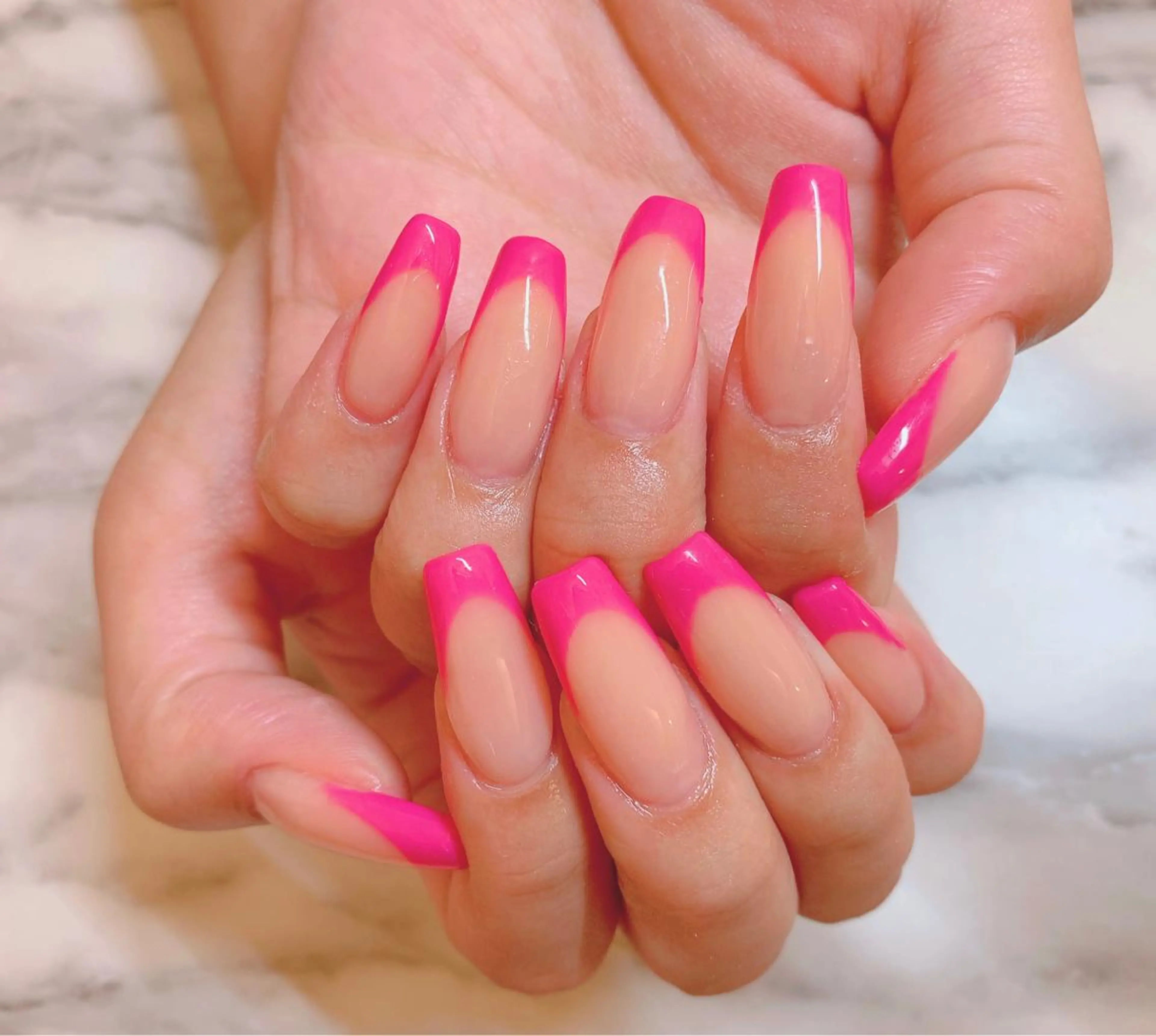 ネイル フレンチネイル スカルプネイル Nail &Beauty Salon ☆Kirari☆所属・ビューティサロン ☆Kirari☆のネイルデザイン