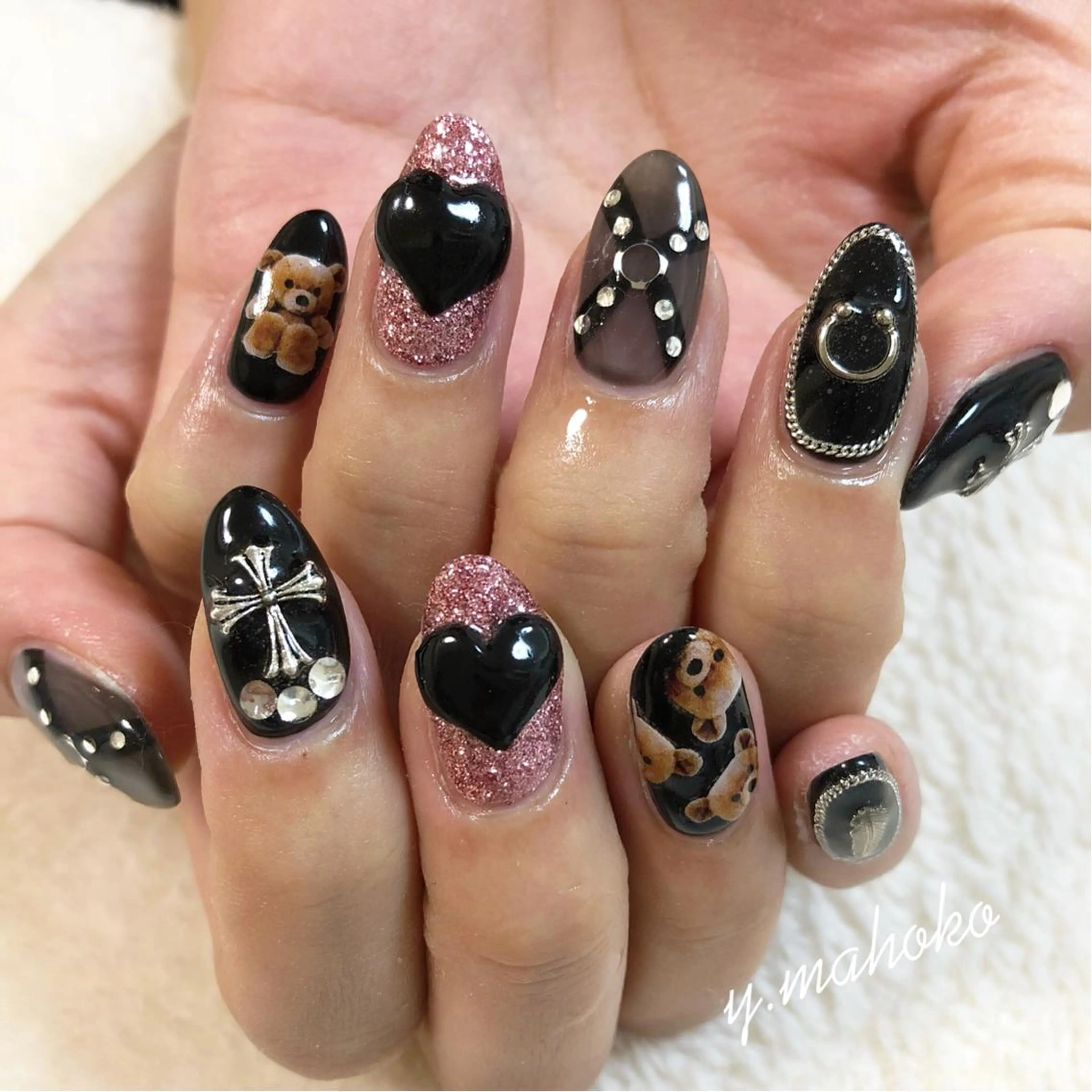 ネイル She nail studio 原宿所属・パラジェル有/ スカルプ/mahoのネイルデザイン