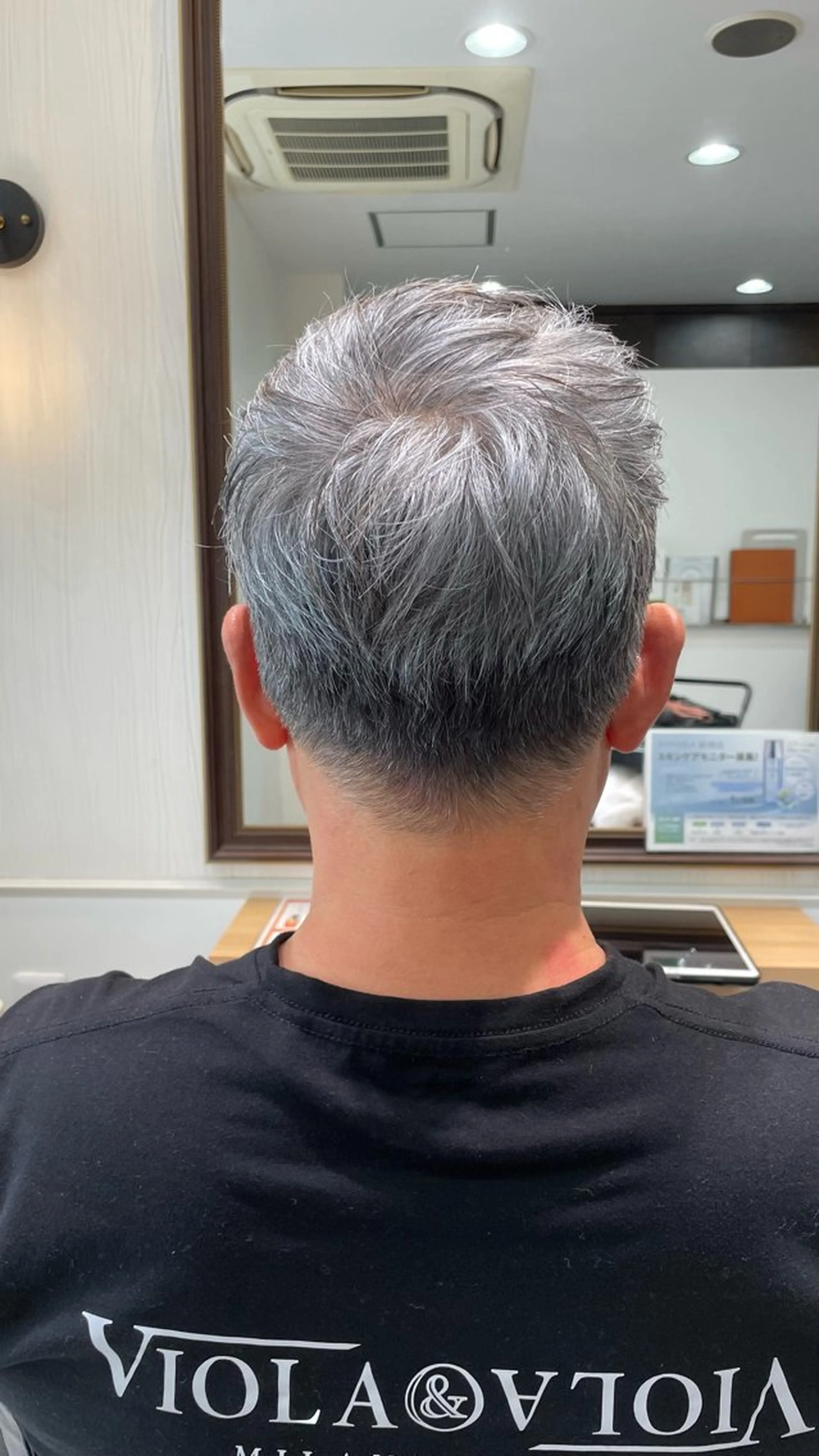 メンズ メンズベリーショート カット ヘッドスパ 村田 淳のヘアスタイル