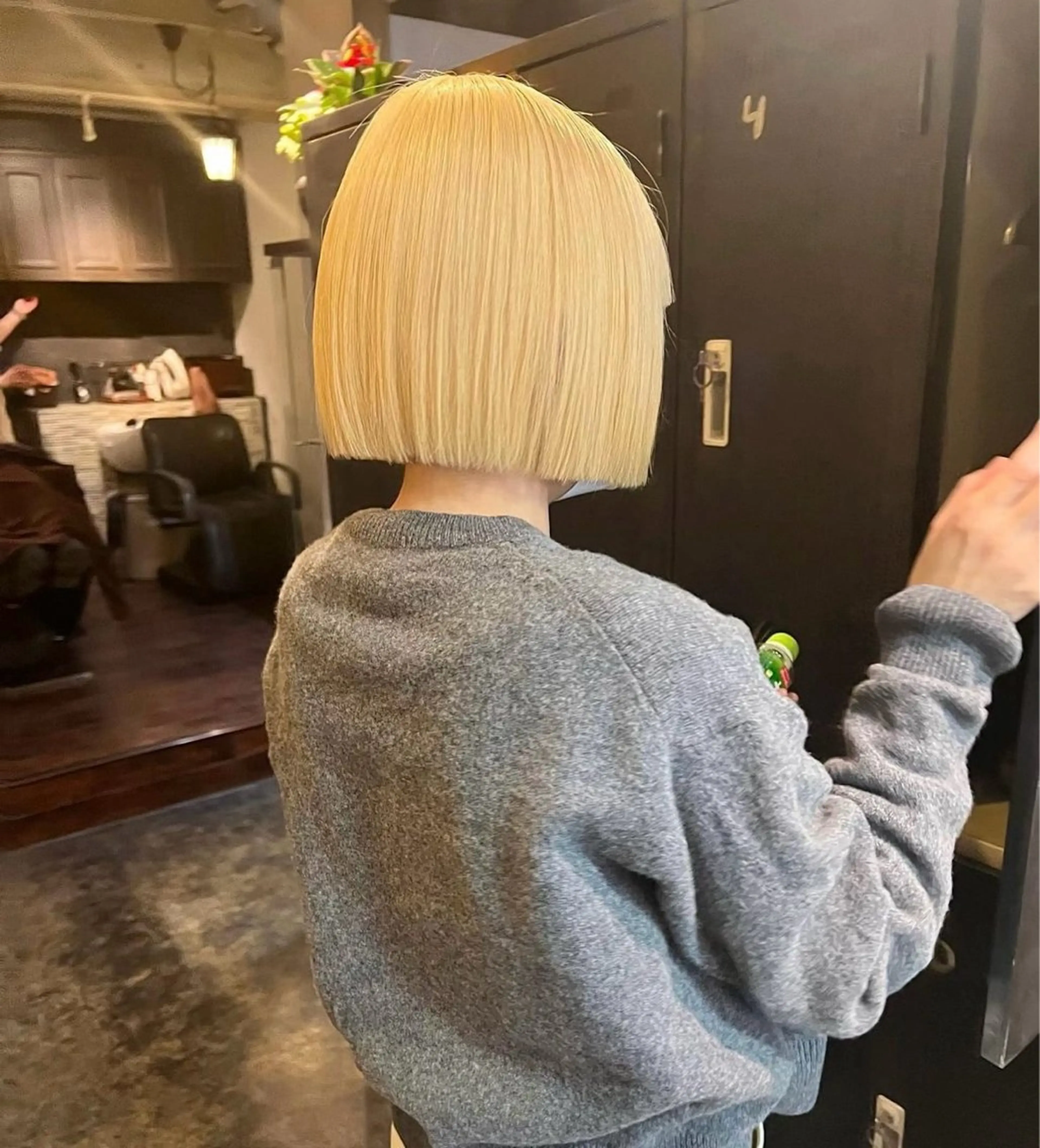 ショート ブリーチ/ハイトーン /心斎橋/カノンのヘアスタイル