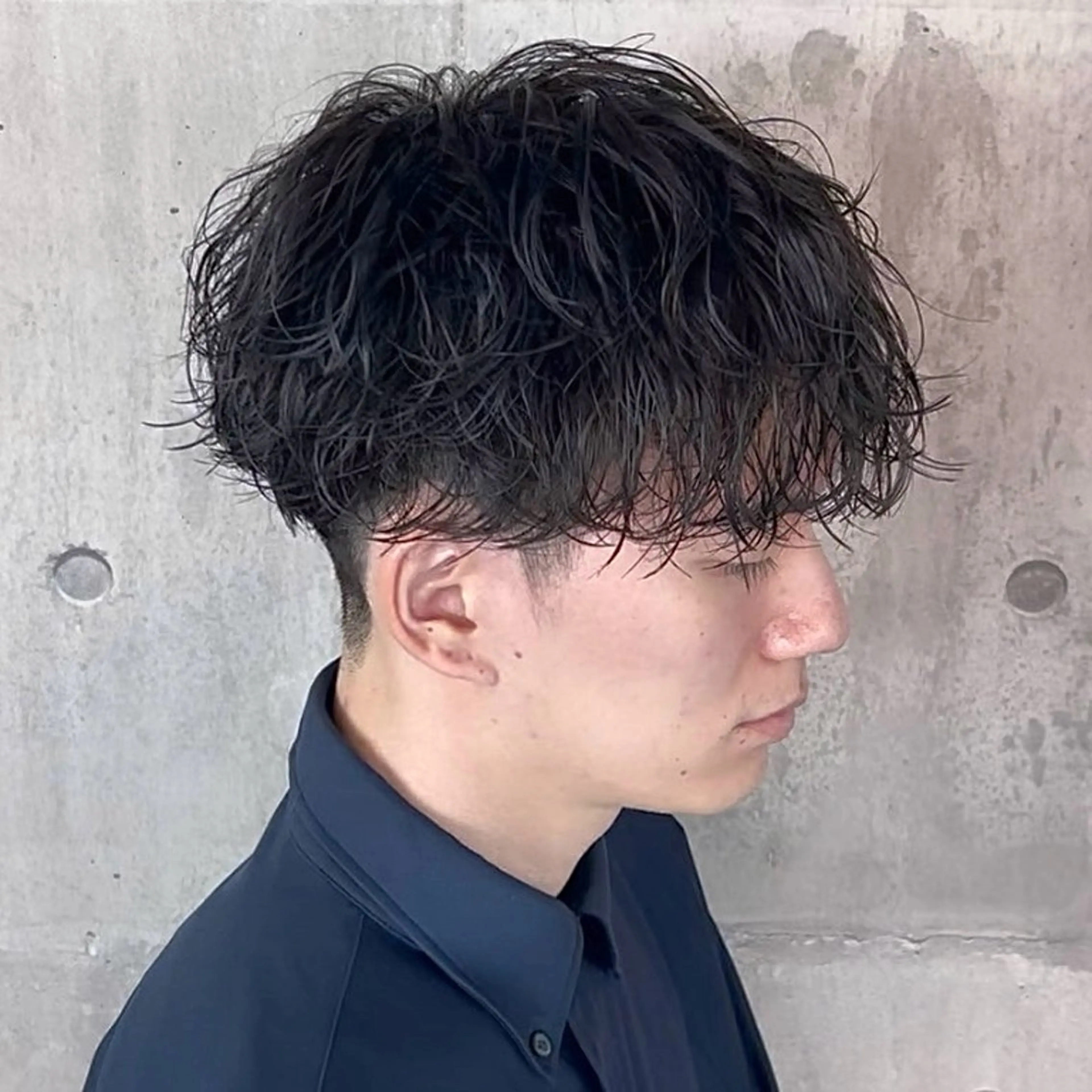 メンズカット+波巻きパーマ¥15,000→¥13,200の写真