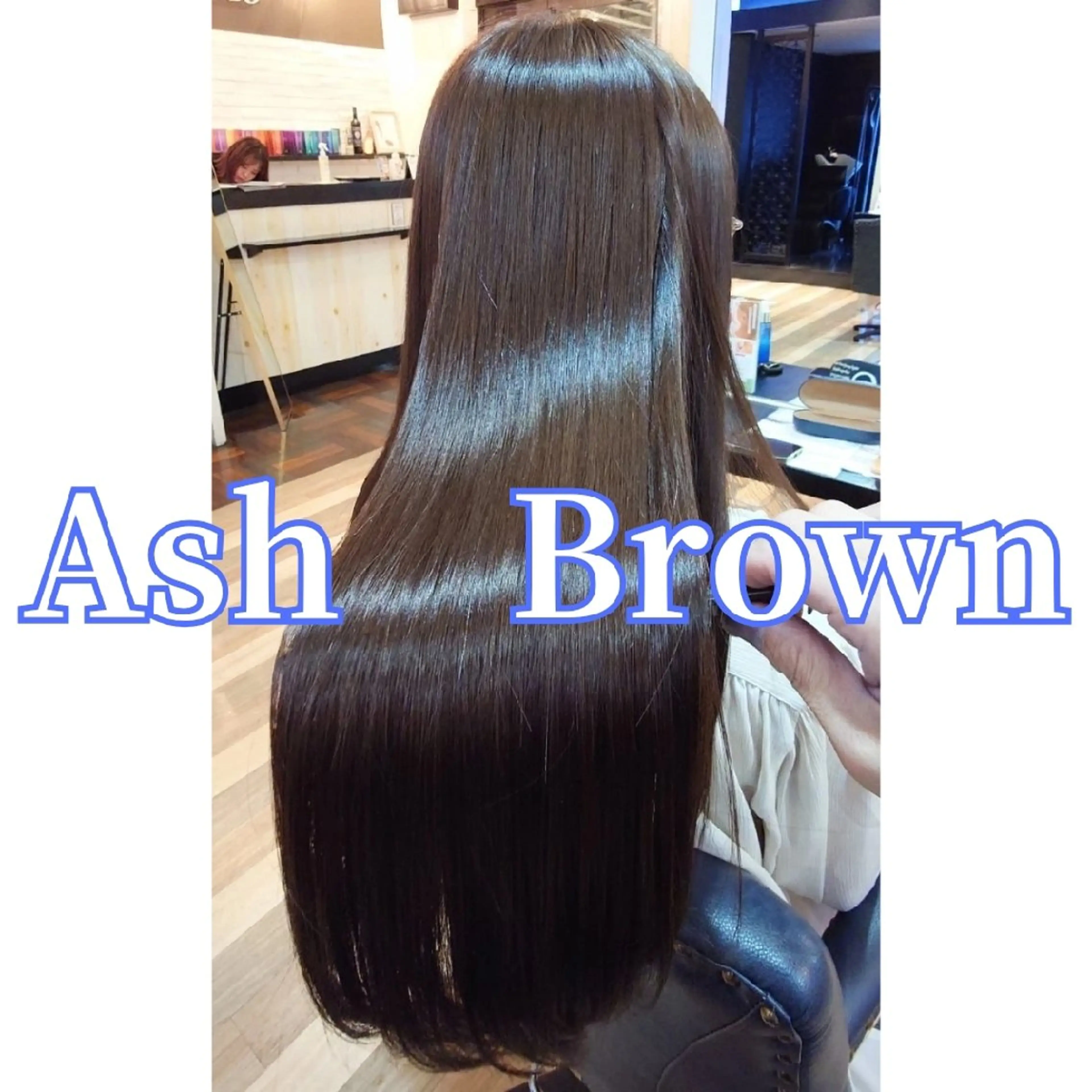 カット＋髪質改善カラー＋目元スッキリ！ヘッドスパ(10分)の写真