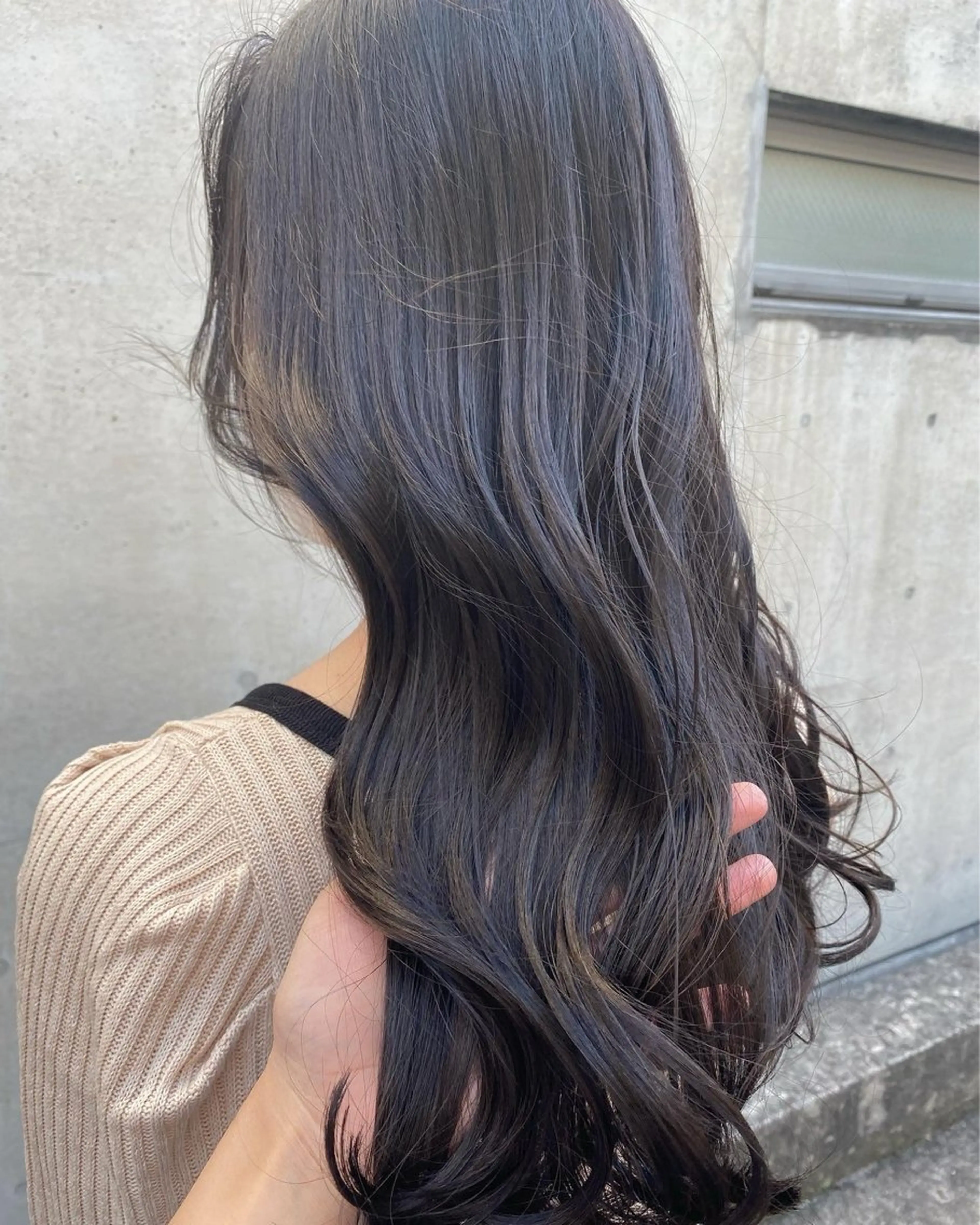 ロング カラー ベージュカラー オリーブベージュ BOTTOMS所属・🌸透明感艶 カラー🌸Yuukiのヘアスタイル