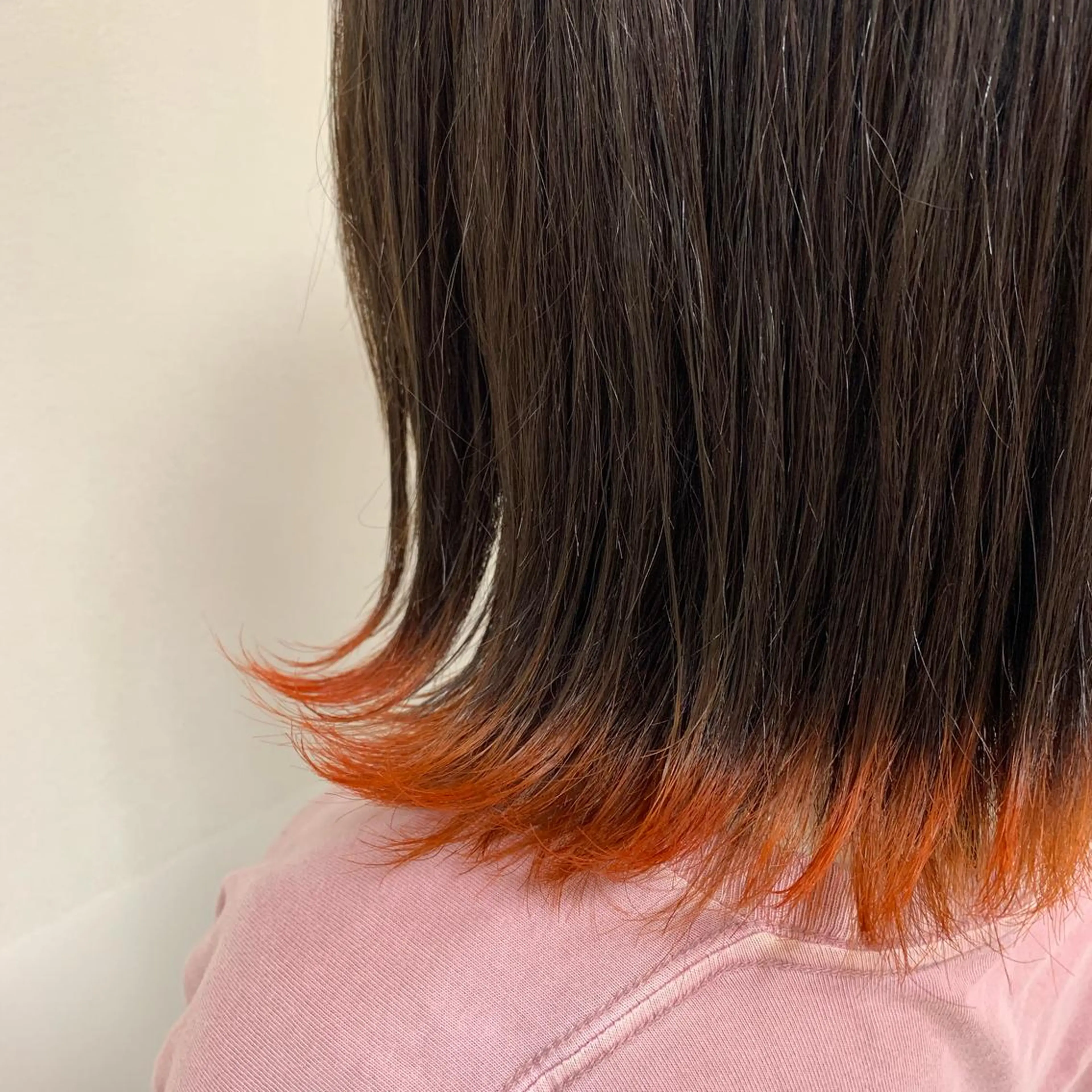 ミディアム カラー ヘアアレンジ ヘアカラー トリートメント 【Sweep】おじま のぞみのヘアスタイル