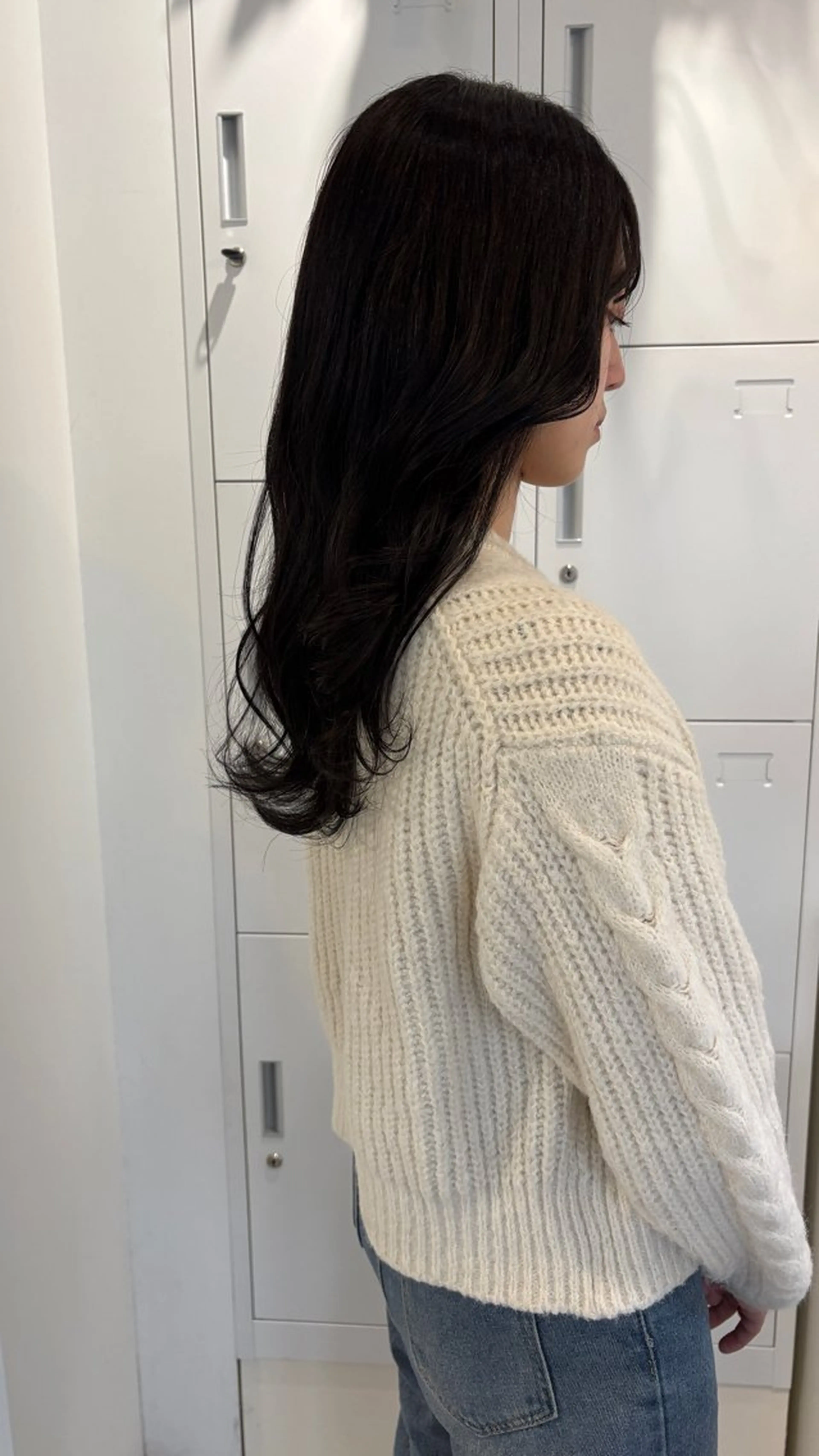 ロング カラー 河野 いずみのヘアスタイル