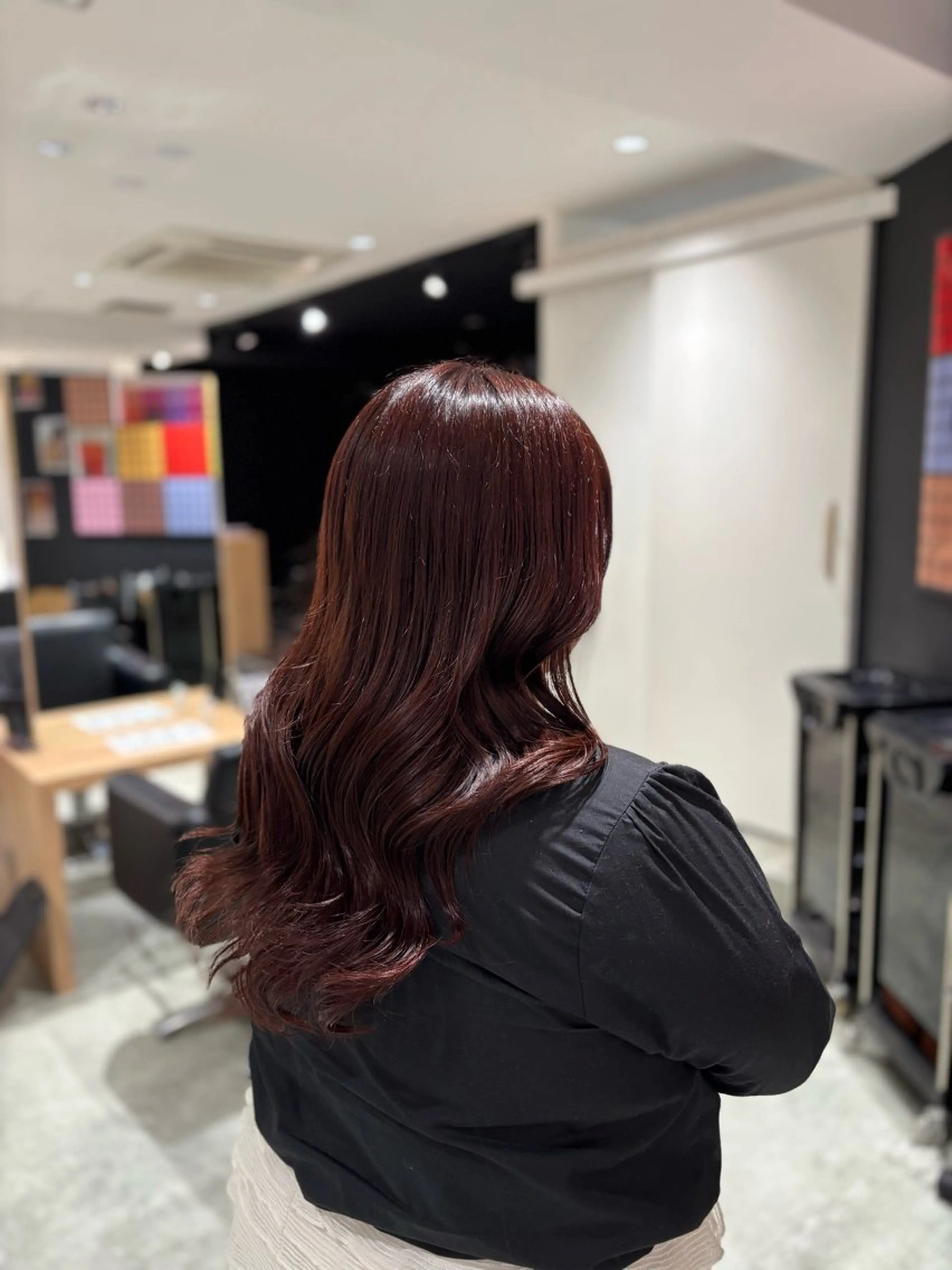 ロング カラー 菅原 佑月のヘアスタイル