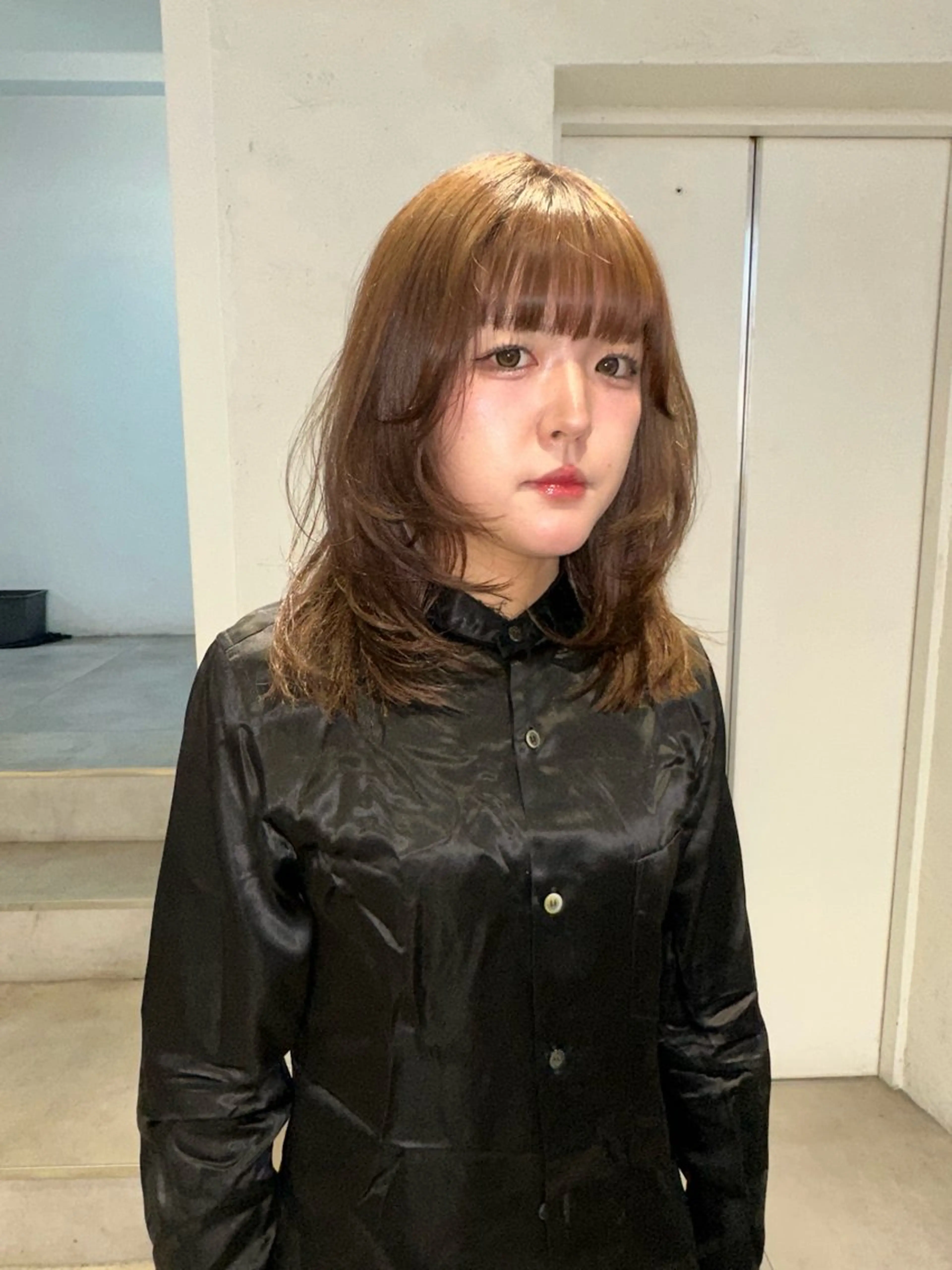 セミロング カラー カット HARE &nail ☪️remiのヘアスタイル